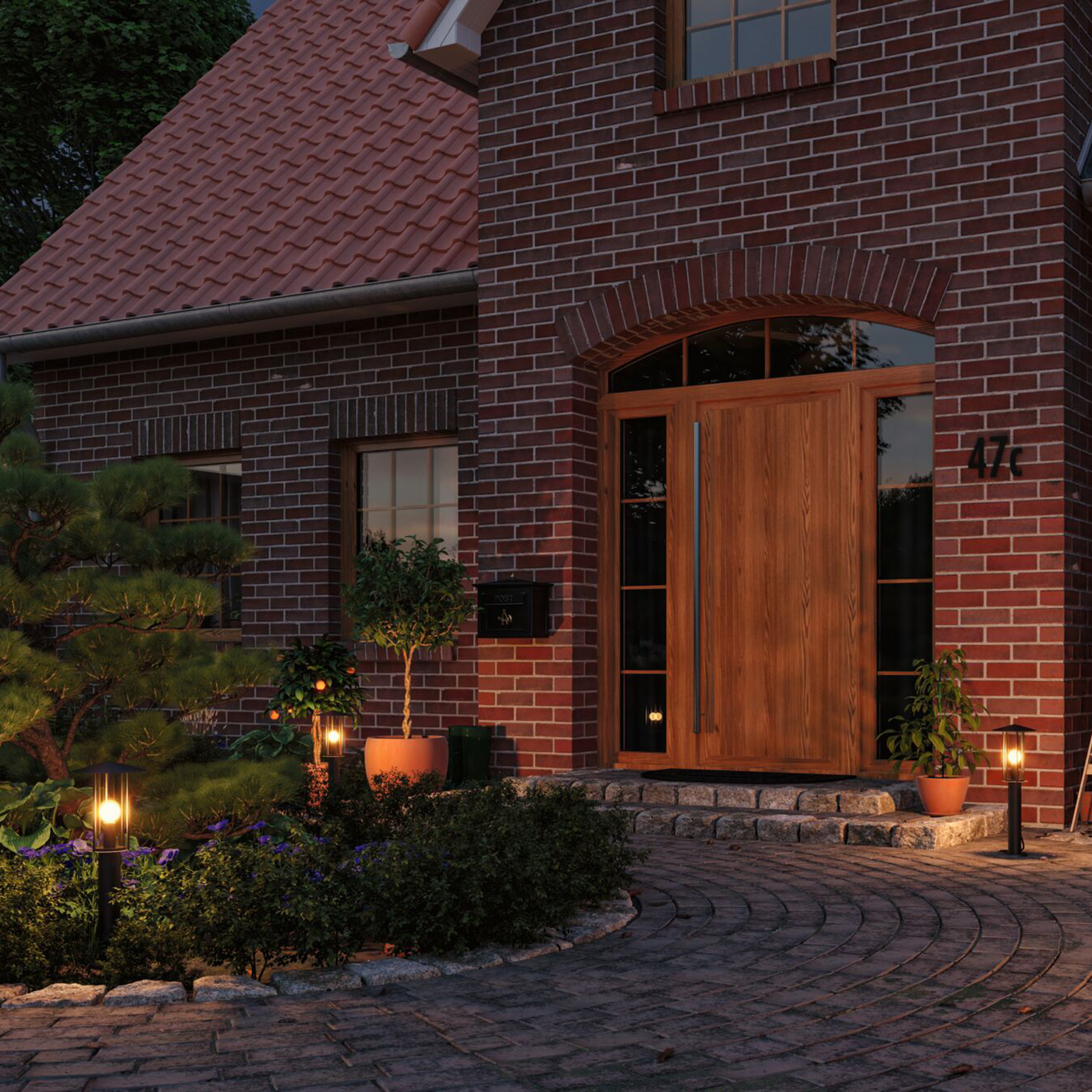 Classic Extérieur Borne Insect Friendly IP44 Black - Paulmann