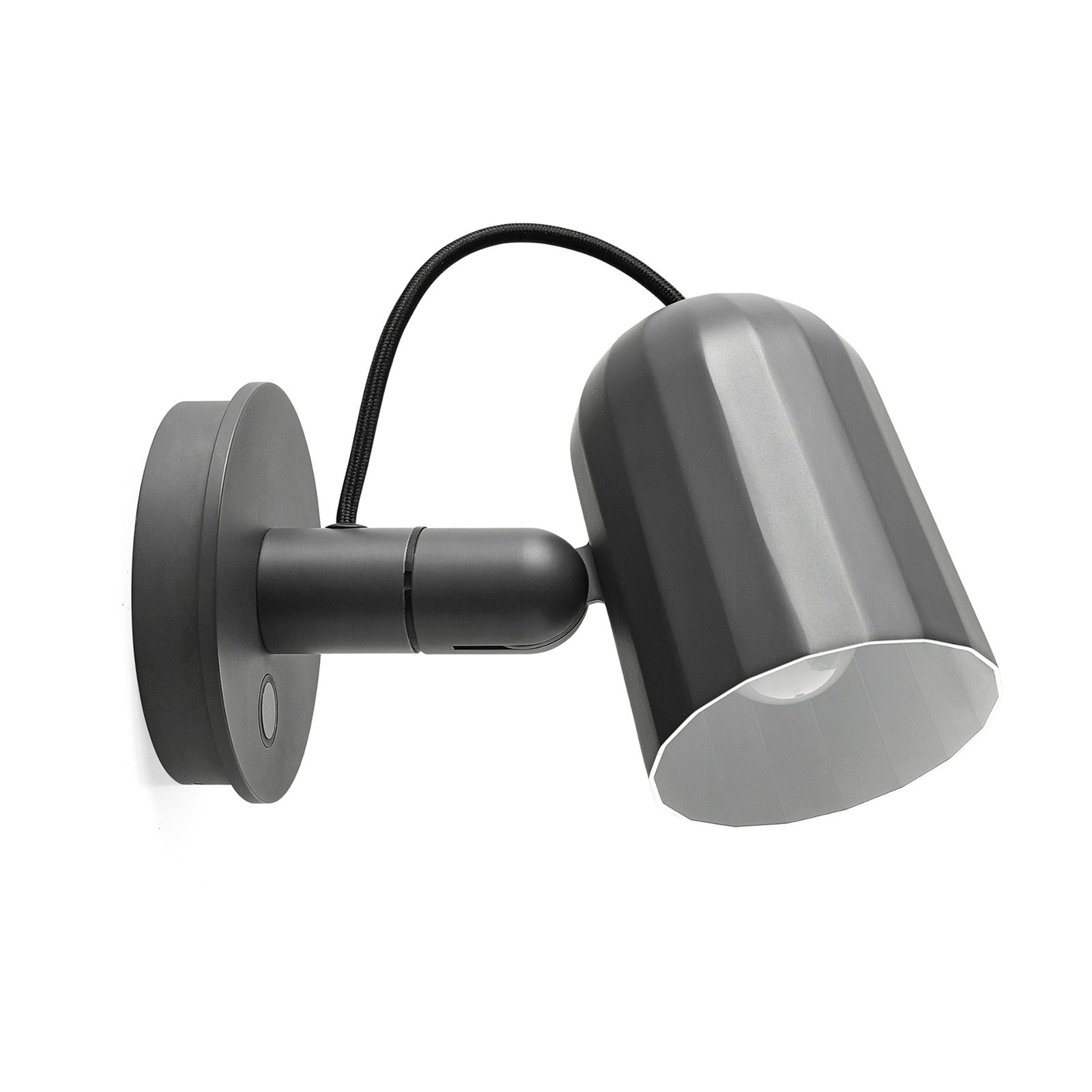 Noc Button Applique da Parete HW Scuro Grey - HAY