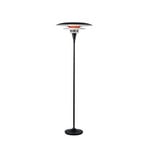 Diablo Stojací Lampa Ø50 Matt Black/Glossy Red - Belid