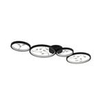 Groovy 4-bulb LED ceiling lamp