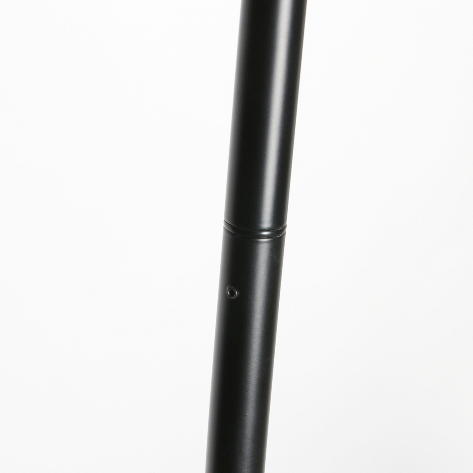 Ív világítás Curve, fekete, fekete nylon búra, Ø 60 cm