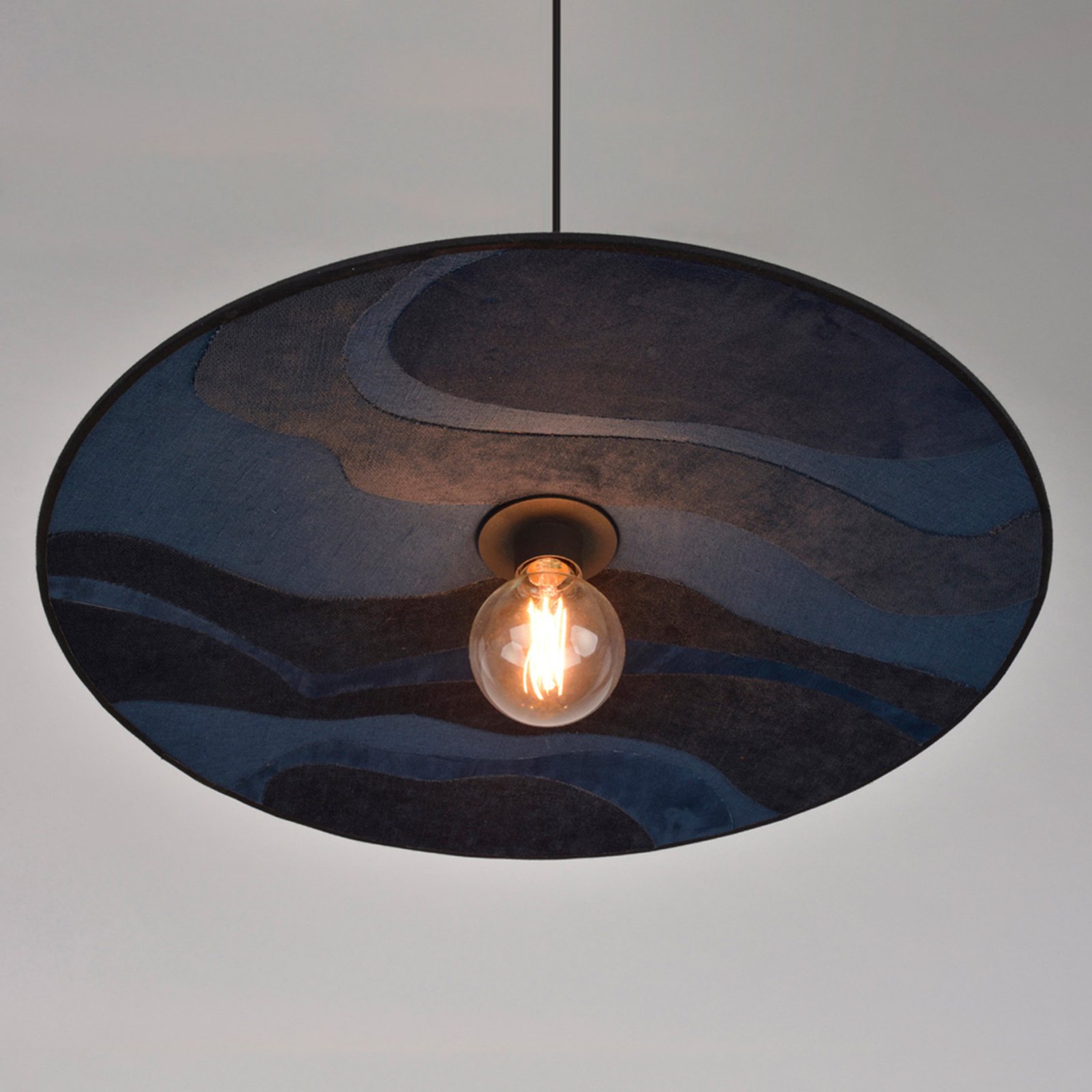 Sonia Laudet Hängelampe 60cm malachit nacht - MARKET SET Sonia Laudet Hängelampe 60cm malachit nacht - MARKET SET