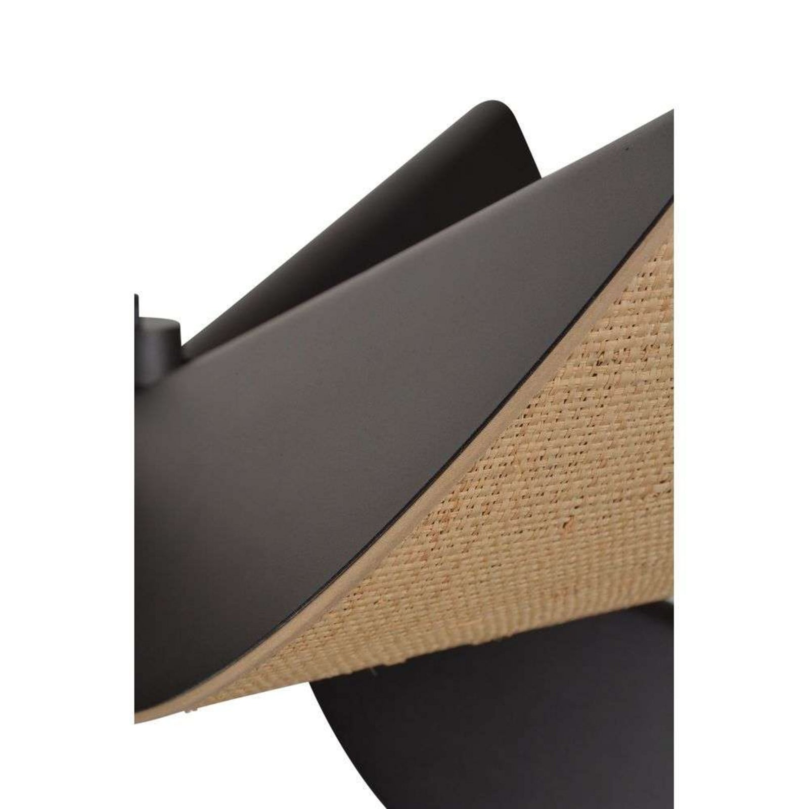 Lys pendellampe L, 6 lyskilder, sort, metal/træ Forestier - Stue - Design - Andet - Med flere lyskilder