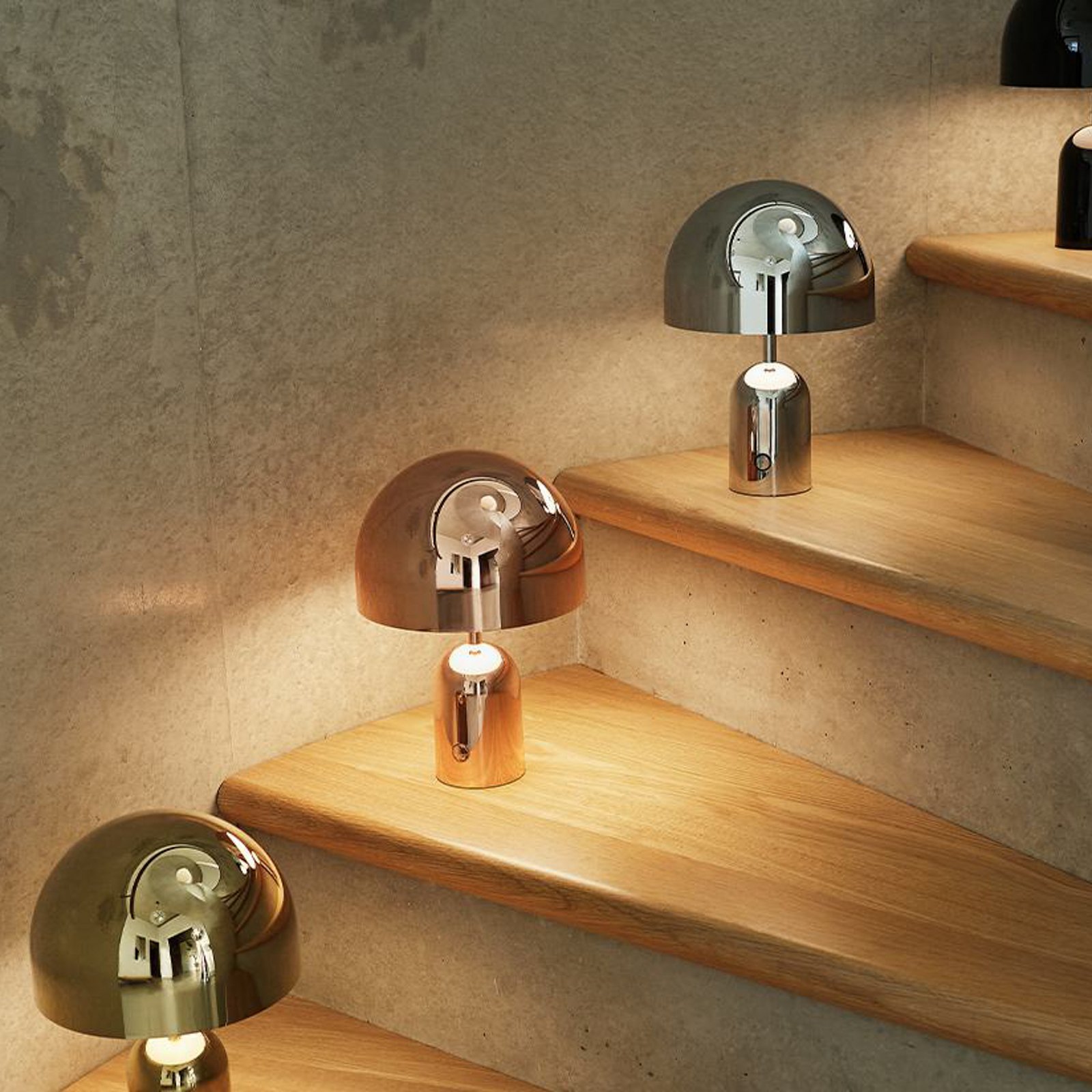 Bell Portable Bordslampa H28 IP44 Copper - Tom Dixon