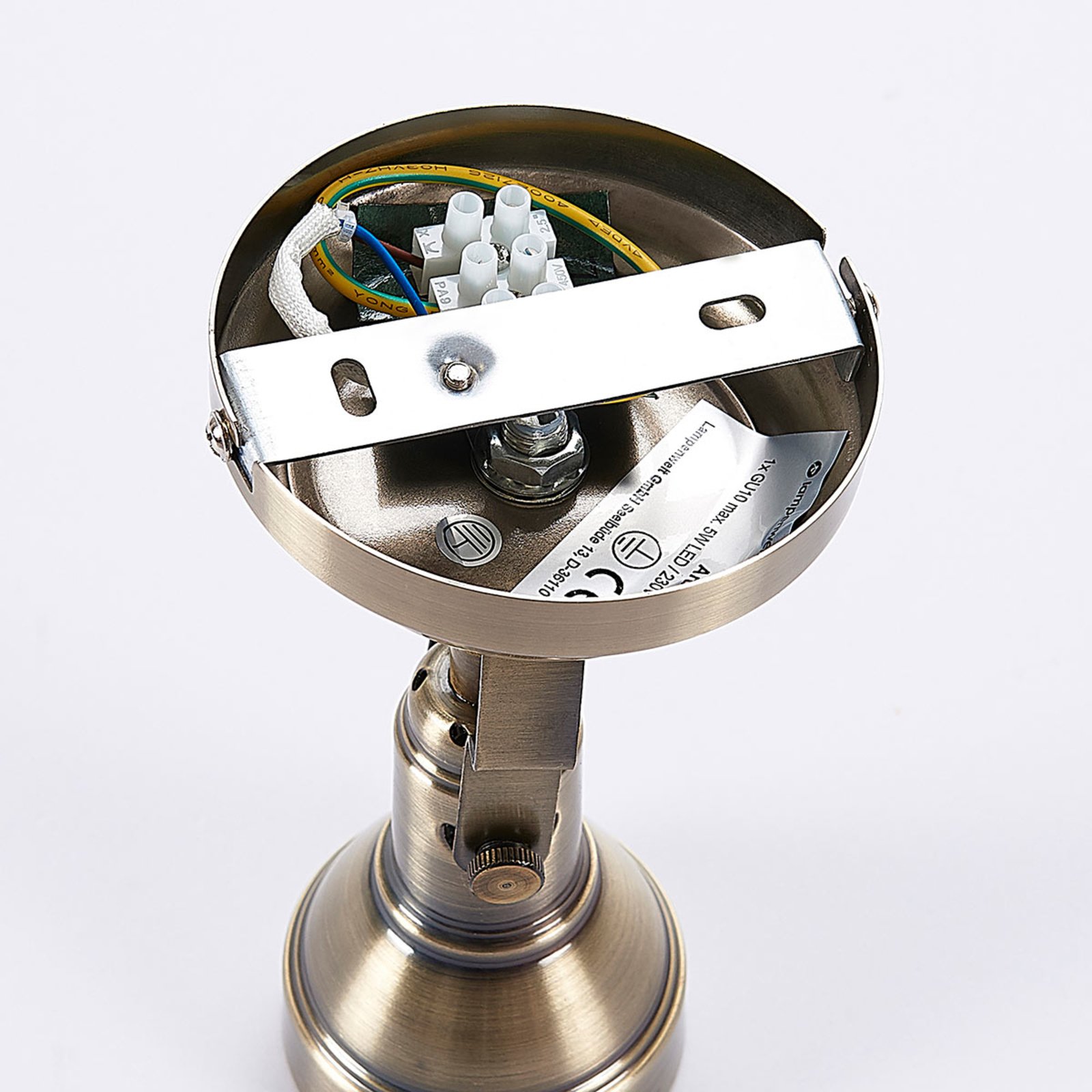 Perseas LED Seinävalaisin Antique Brass - Lindby