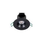 Sylvania LED inbouwlamp Start, zwart, IP44, CCT dimbaar