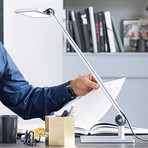 LED table lamp PARA.MI MFTL108R angular 1-arm
