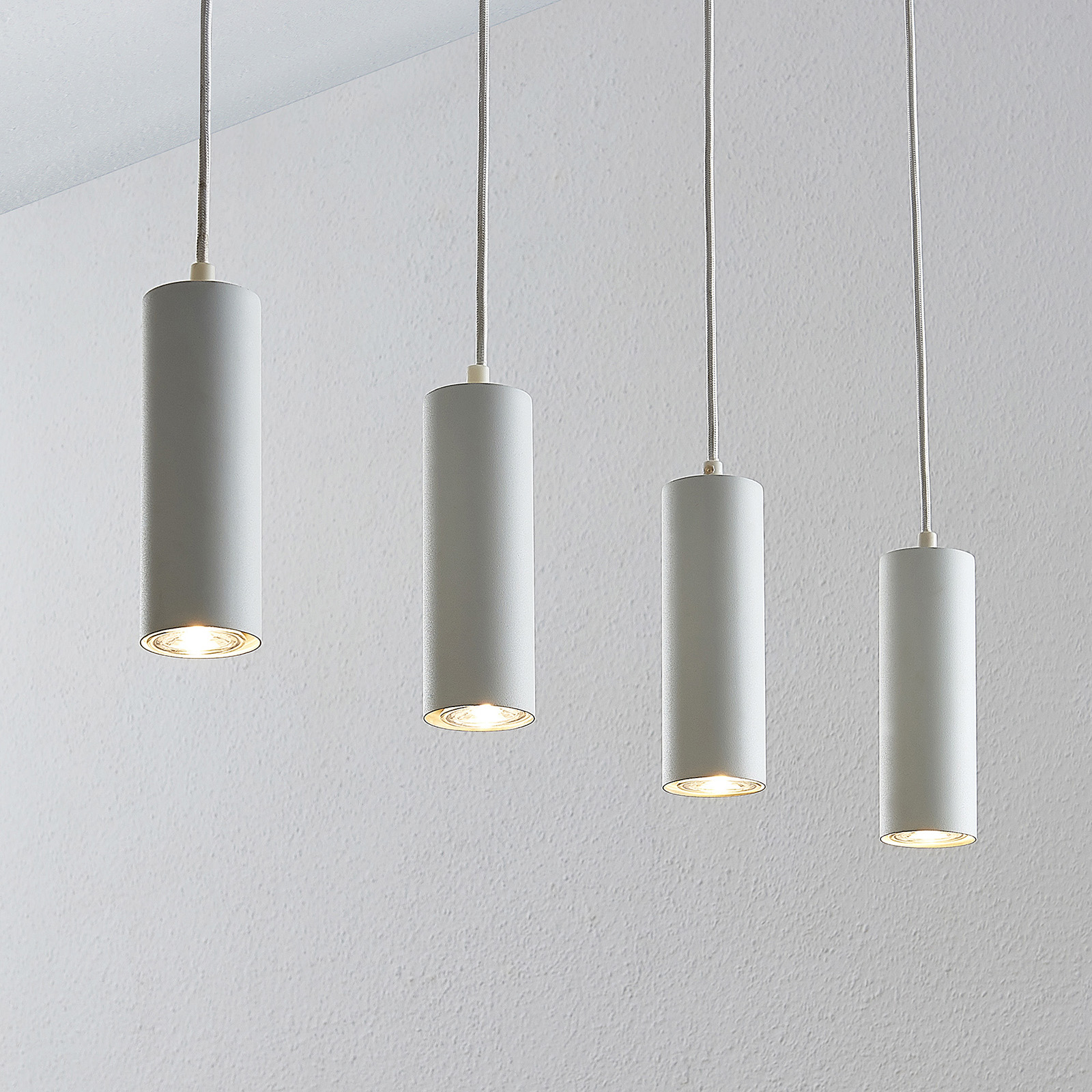 Joffrey 4 Závěsná Lampa White - Lindby