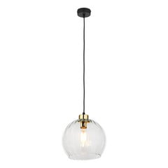 Lampa wisząca Devi, przezroczysta, 1-punktowa, Ø 25 cm
