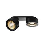 Faro LED Egger Clippo Optic Duo, nero/oro, a 2 luci DTW