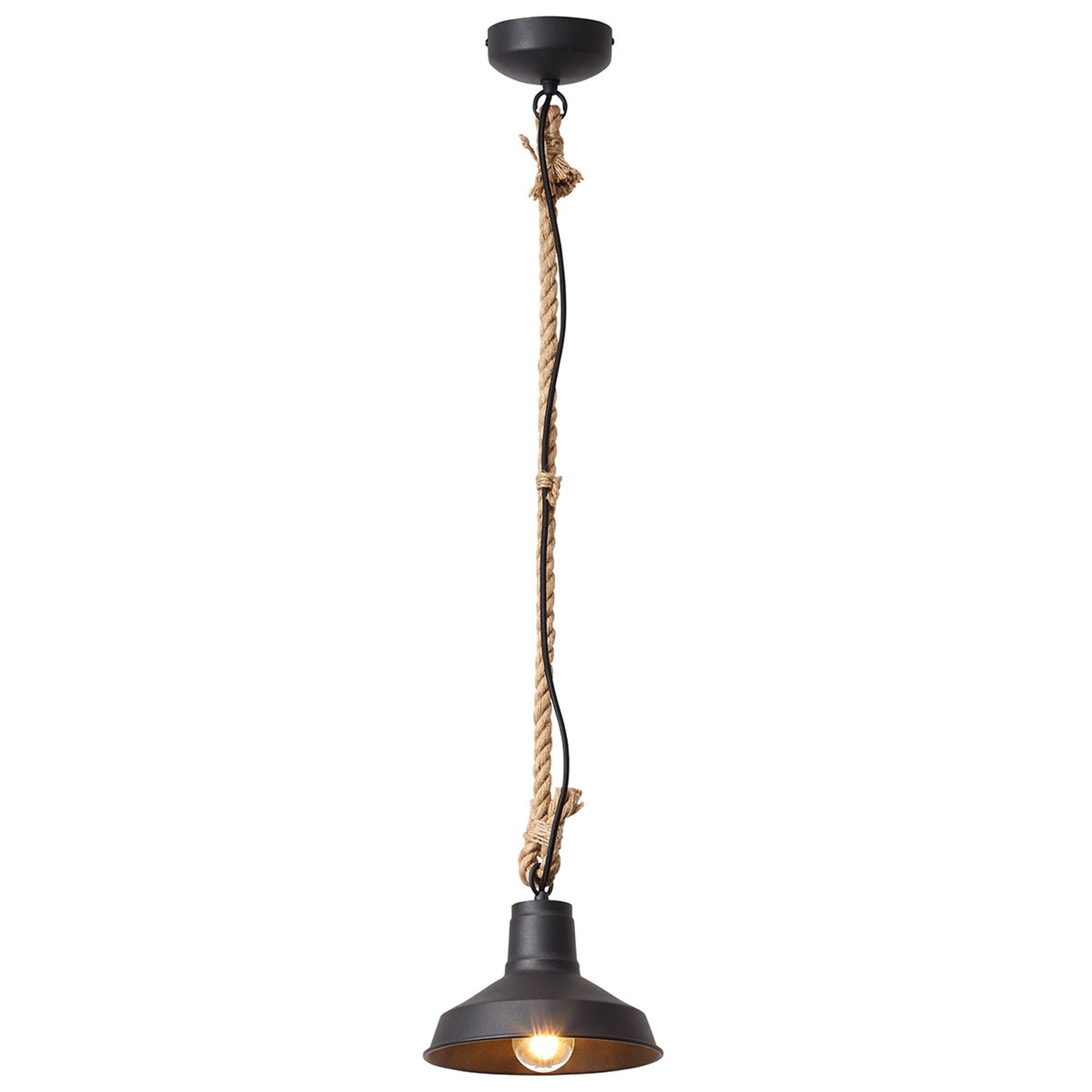 With cable suspension system - hanging lamp Hank