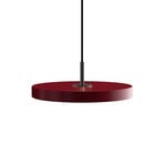 Asteria Mini Függőlámpa Ruby Red/Black Top - UMAGE