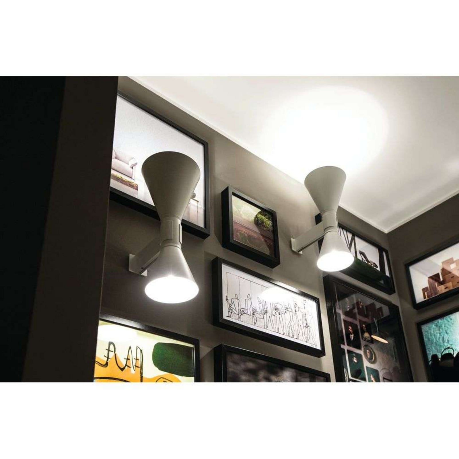 Applique de Marseille Væglampe Grey Nemo Lighting - Stue