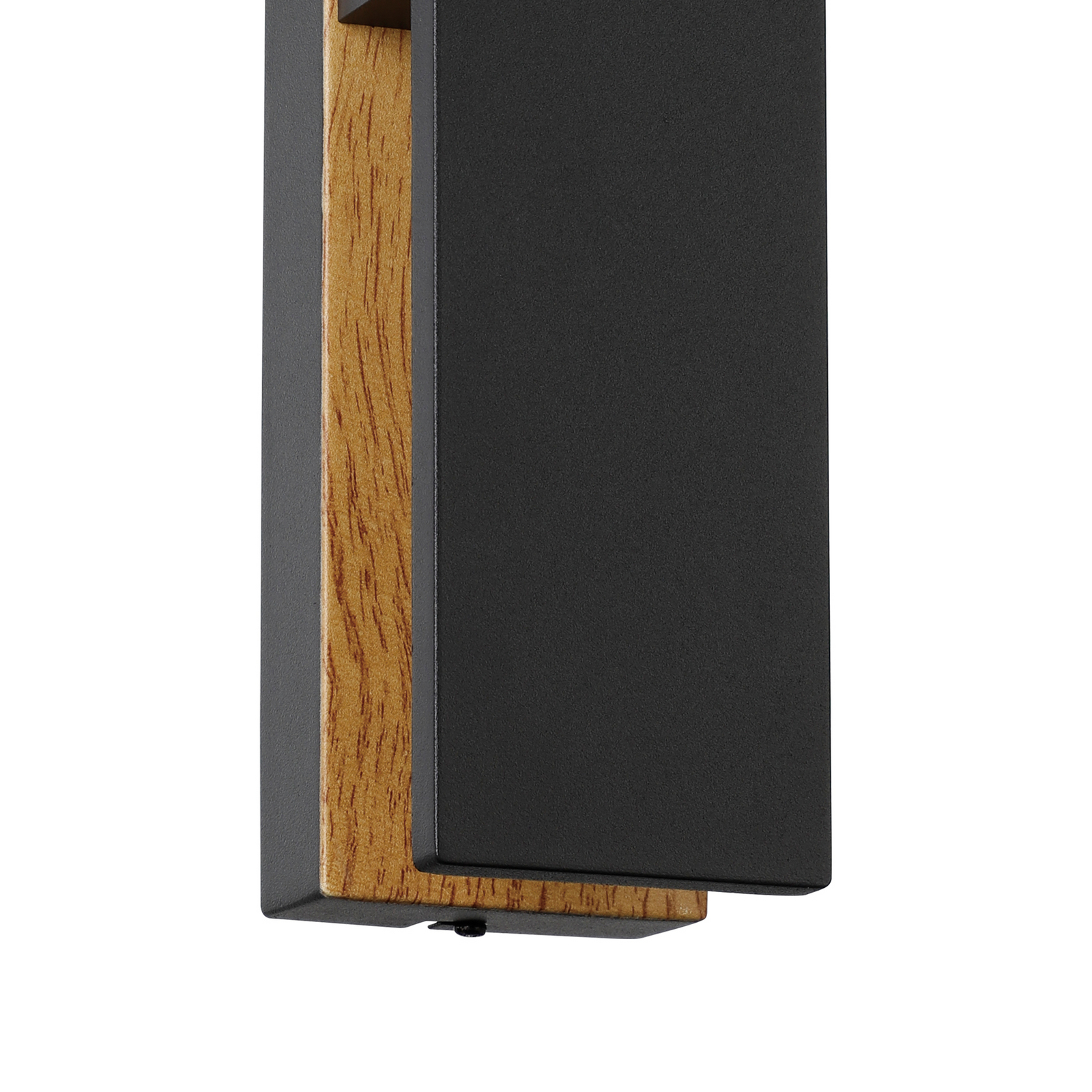 Costorio LED buitenwandlamp, indirect, zwart