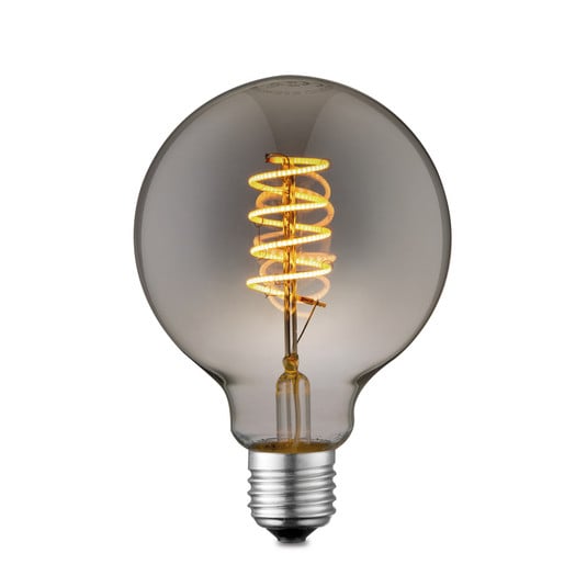 Bombilla LED 4W Smoke G95 Regulable E27 - Lucande