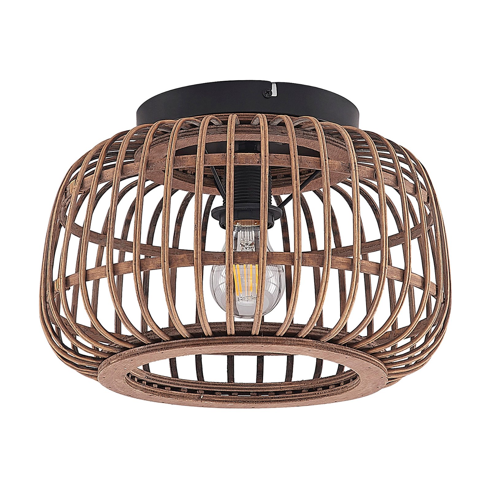 Bominio Plafonnier Ø33 Wood - Lindby
