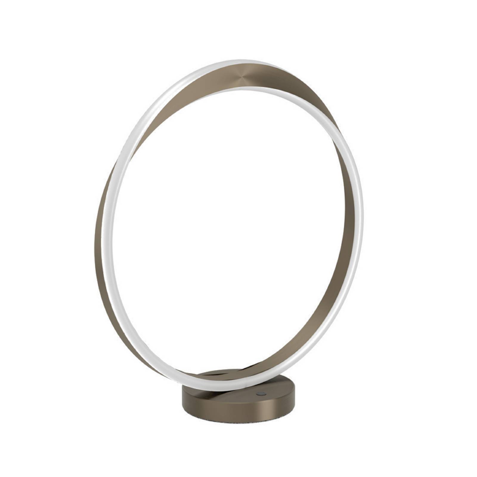 EGLO LED-Tischleuchte CAMEROTA, bronze, Höhe 44 cm, CCT, dim