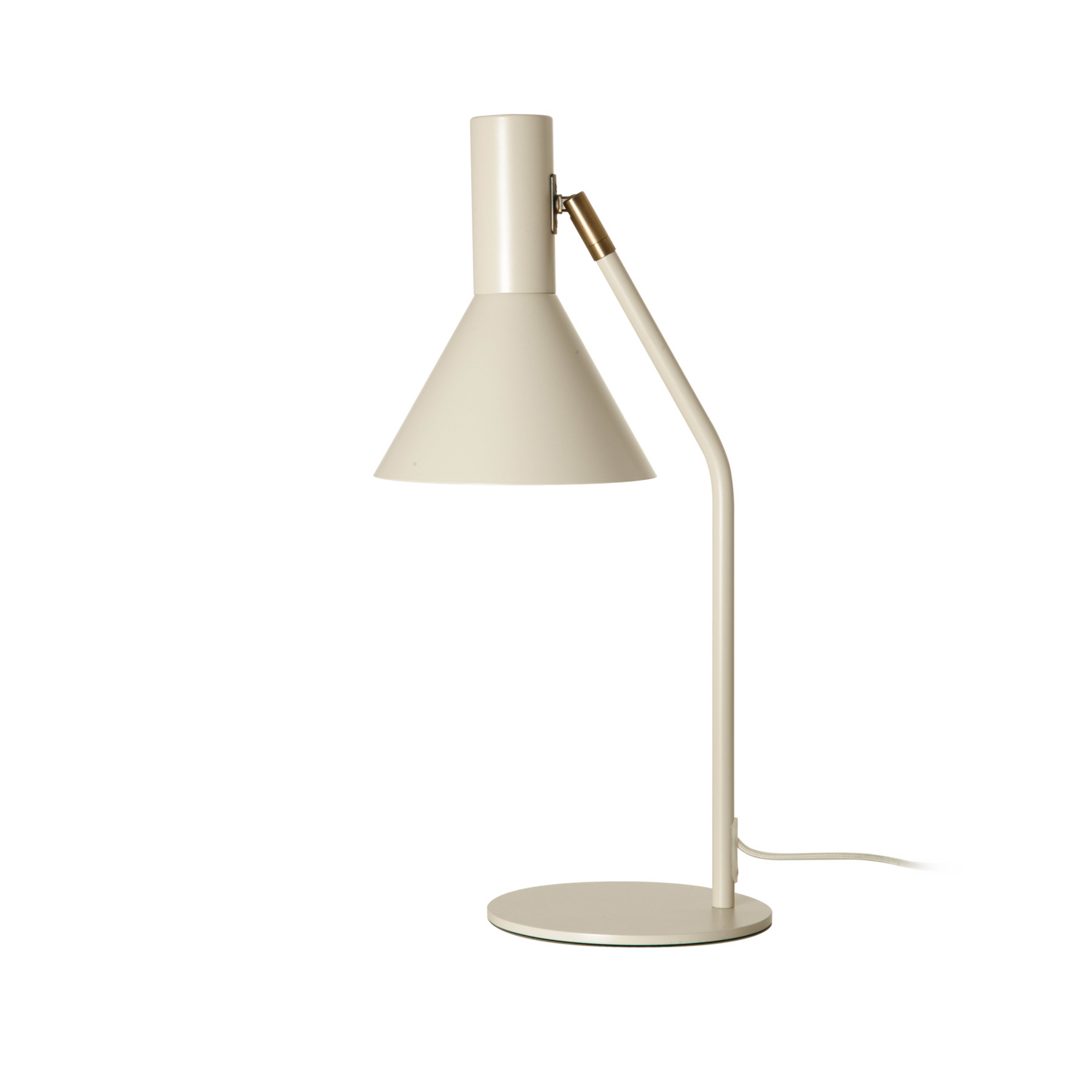 Lyss pöytävalaisin Beige - FRANDSEN