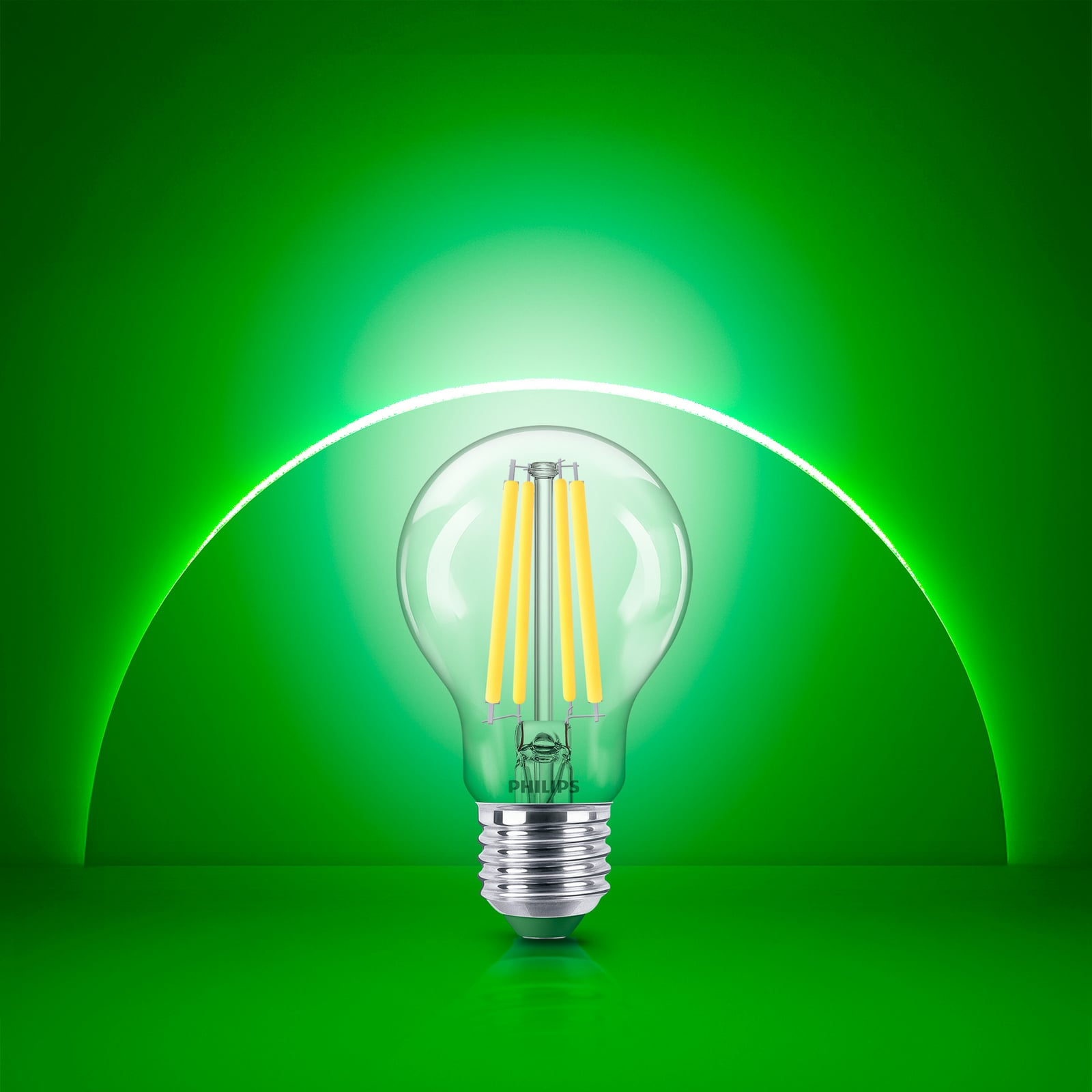 Philips E27 LED A60 4W 840lm 4.000K trasparente Philips E27 LED A60 4W 840lm 4.000K trasparente