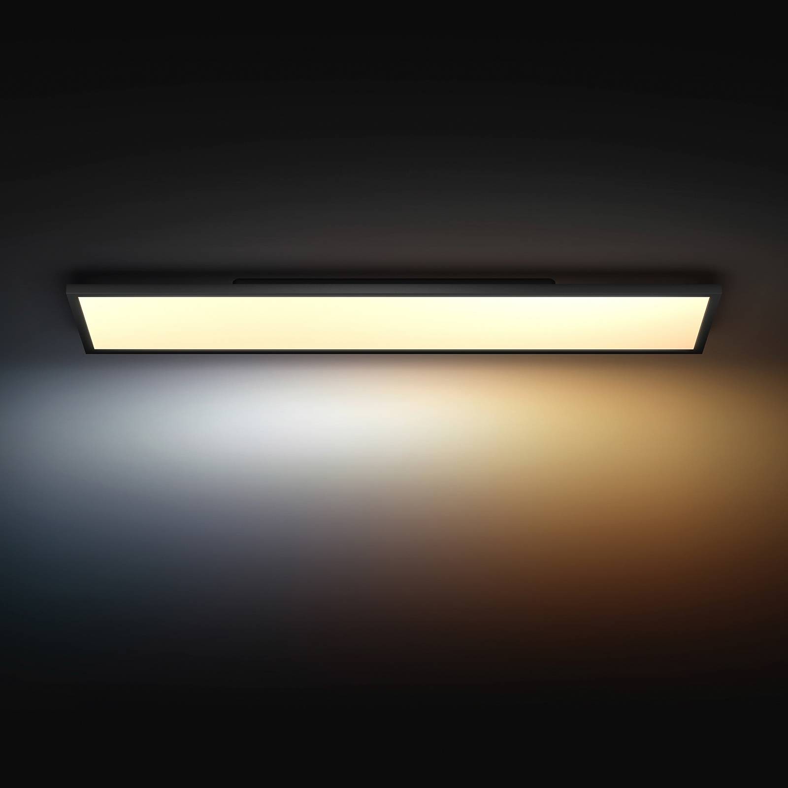 Philips Hue Panel White Ambiance Aurelle 120 x 30 cm czarny