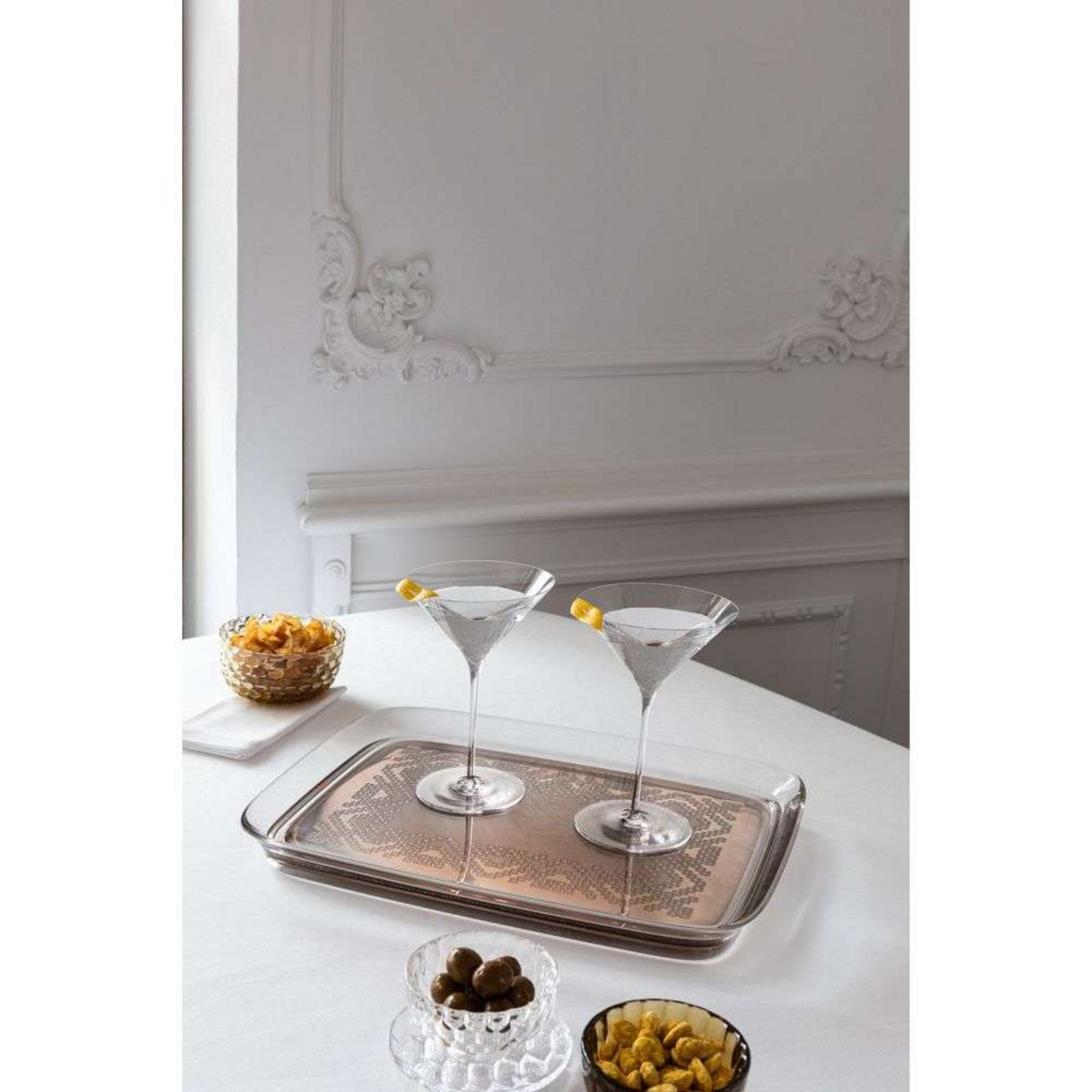 Teatime Tray 44x33 Bronze - Kartell