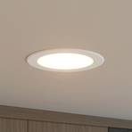 Prios Rida LED innfelte spotlights, CCT, 14,5 cm, 12 W