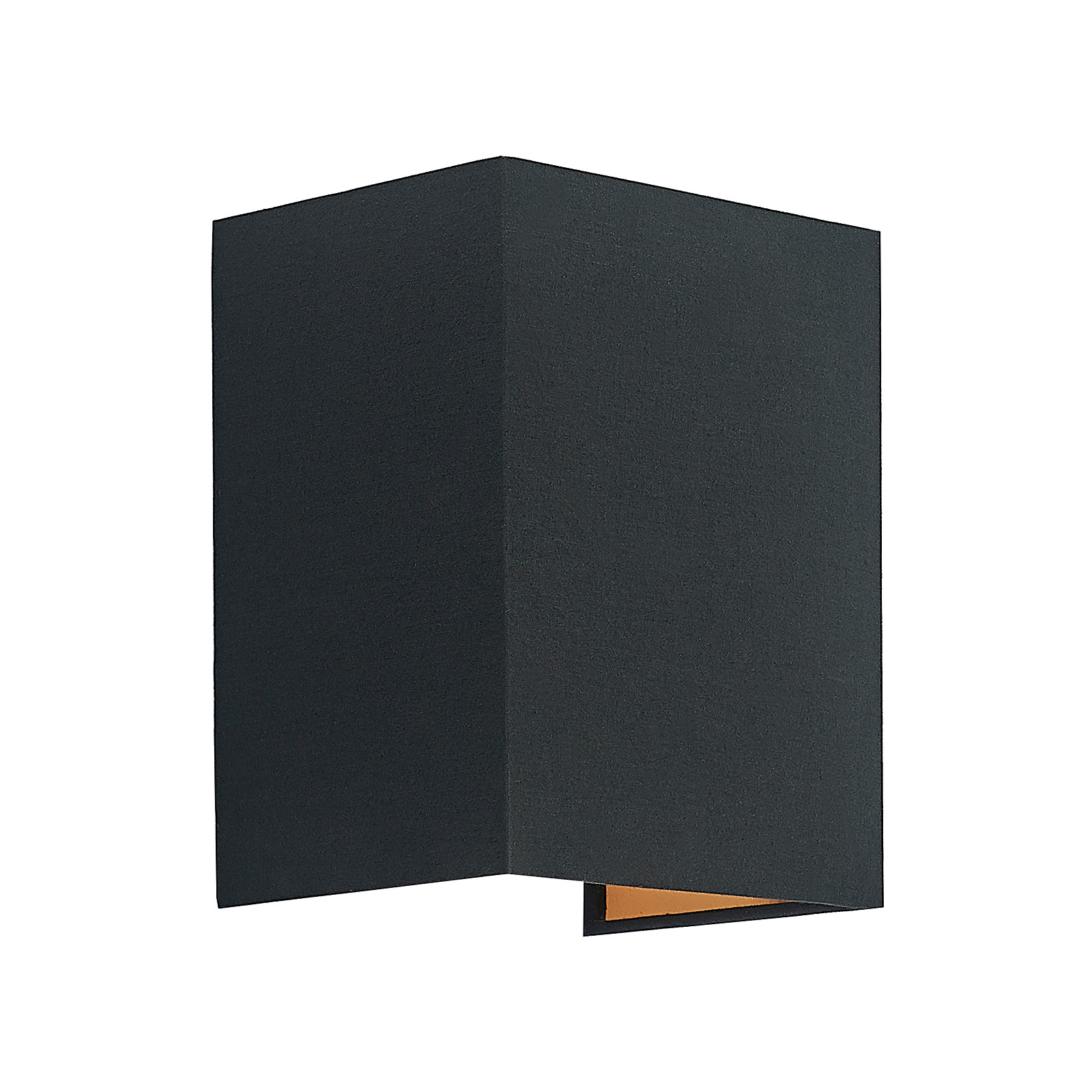 Lukani Wall Lamp Black/Gold/Nickel - Lindby