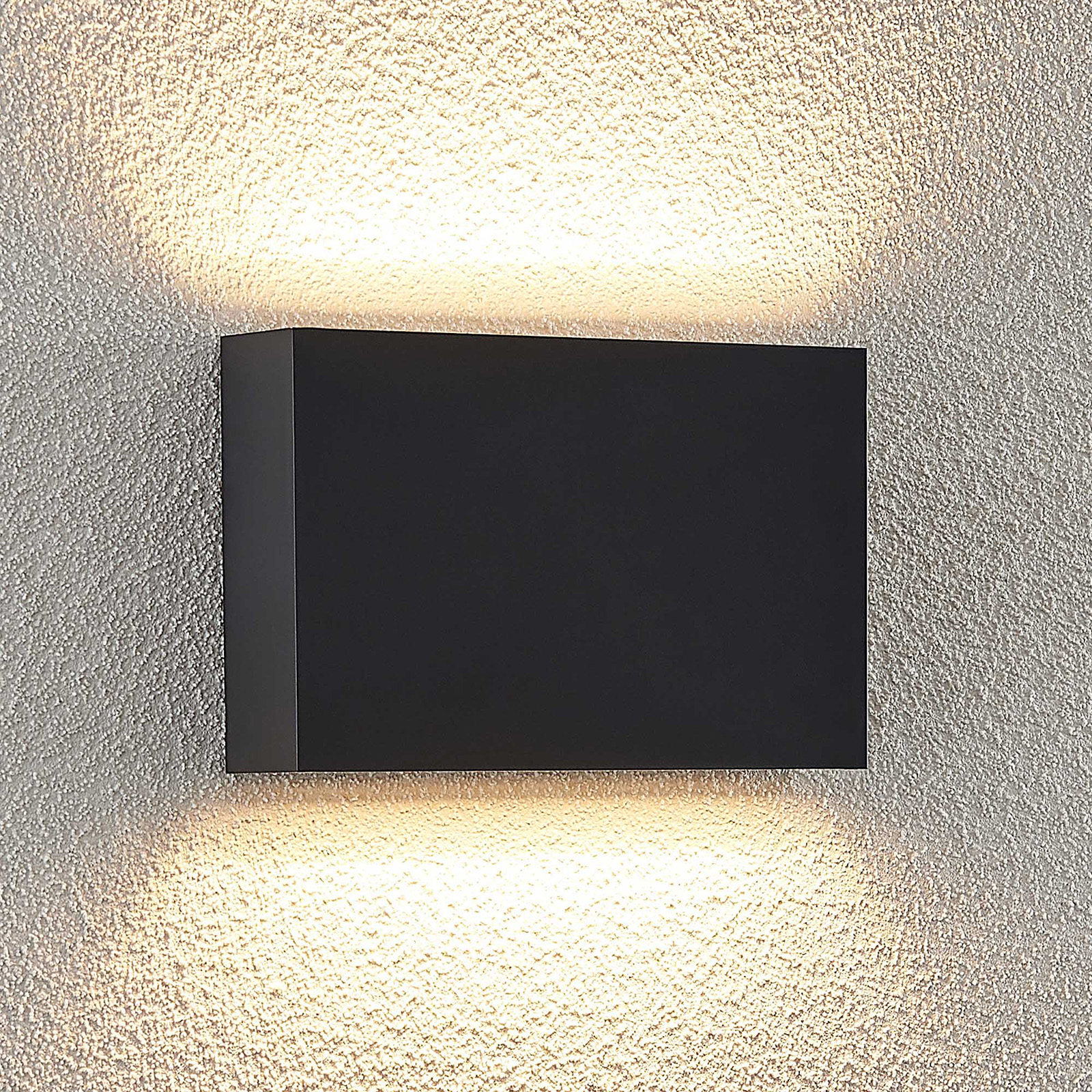 Lindby Jarte udendørs LED-væglampe, 20 cm up/down