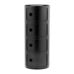 Componibili 4 Mesa Auxiliares Black - Kartell