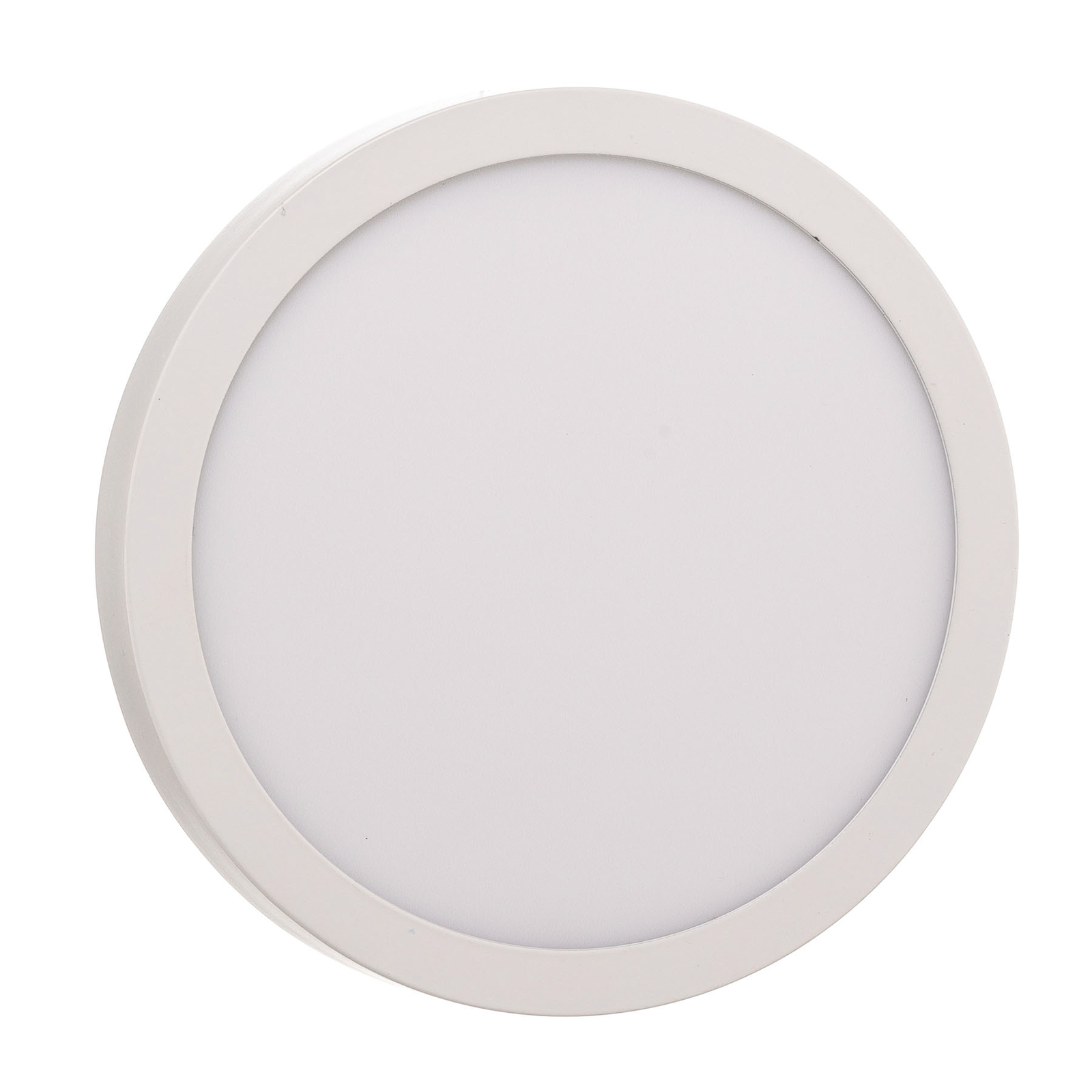 Vika LED ceiling light, round, white, Ø 18 cm