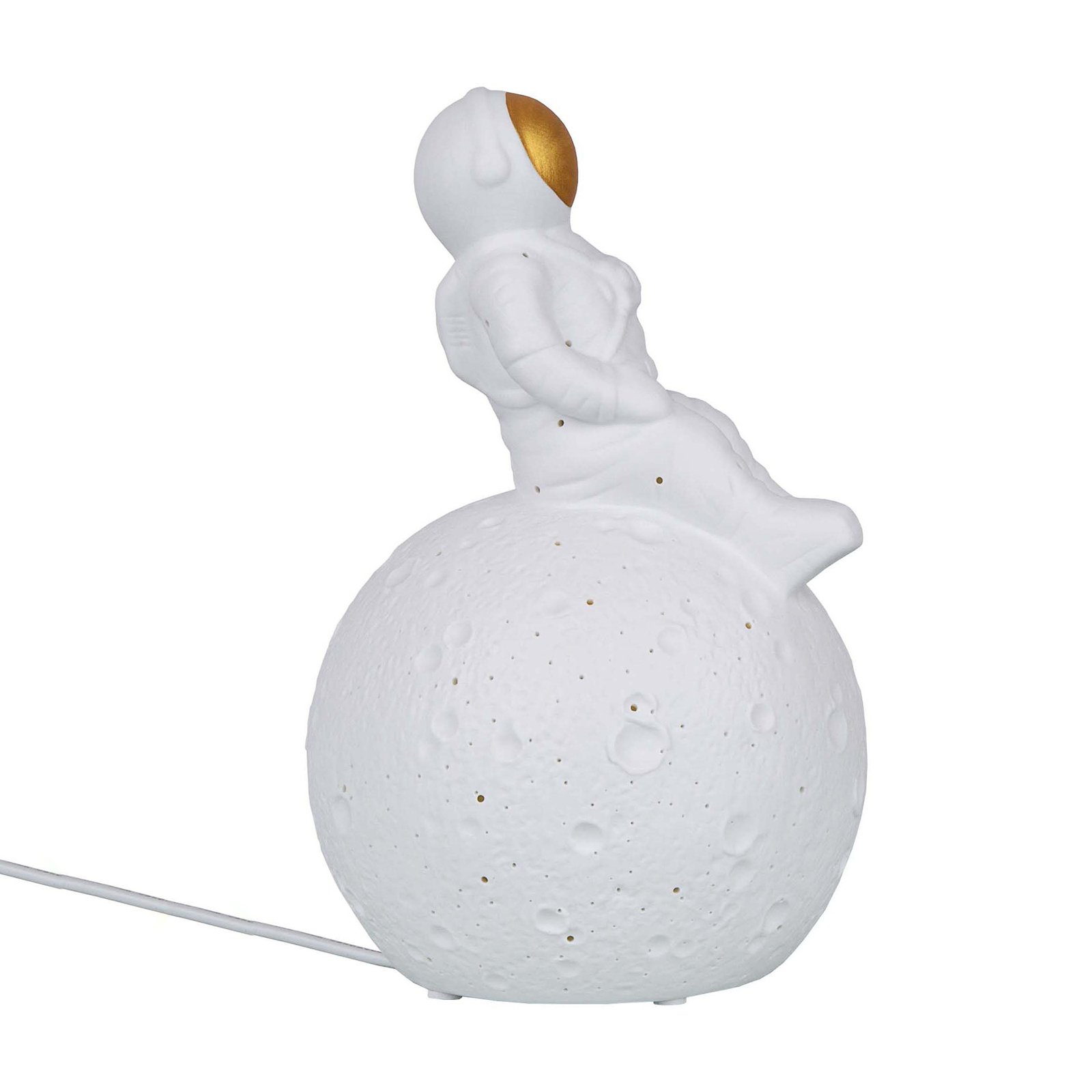 Stolová LED lampa Cosmo z porcelánu