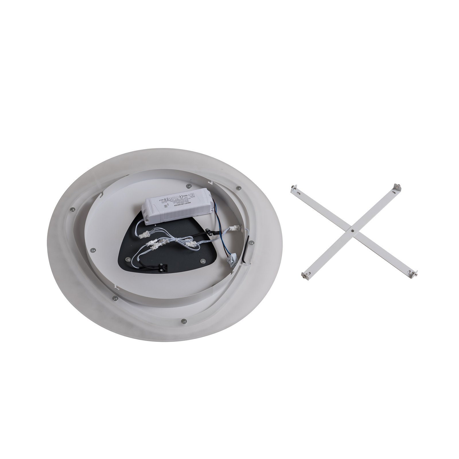 Rebeka LED Ceiling Lamp White/Anthracite - Lindby