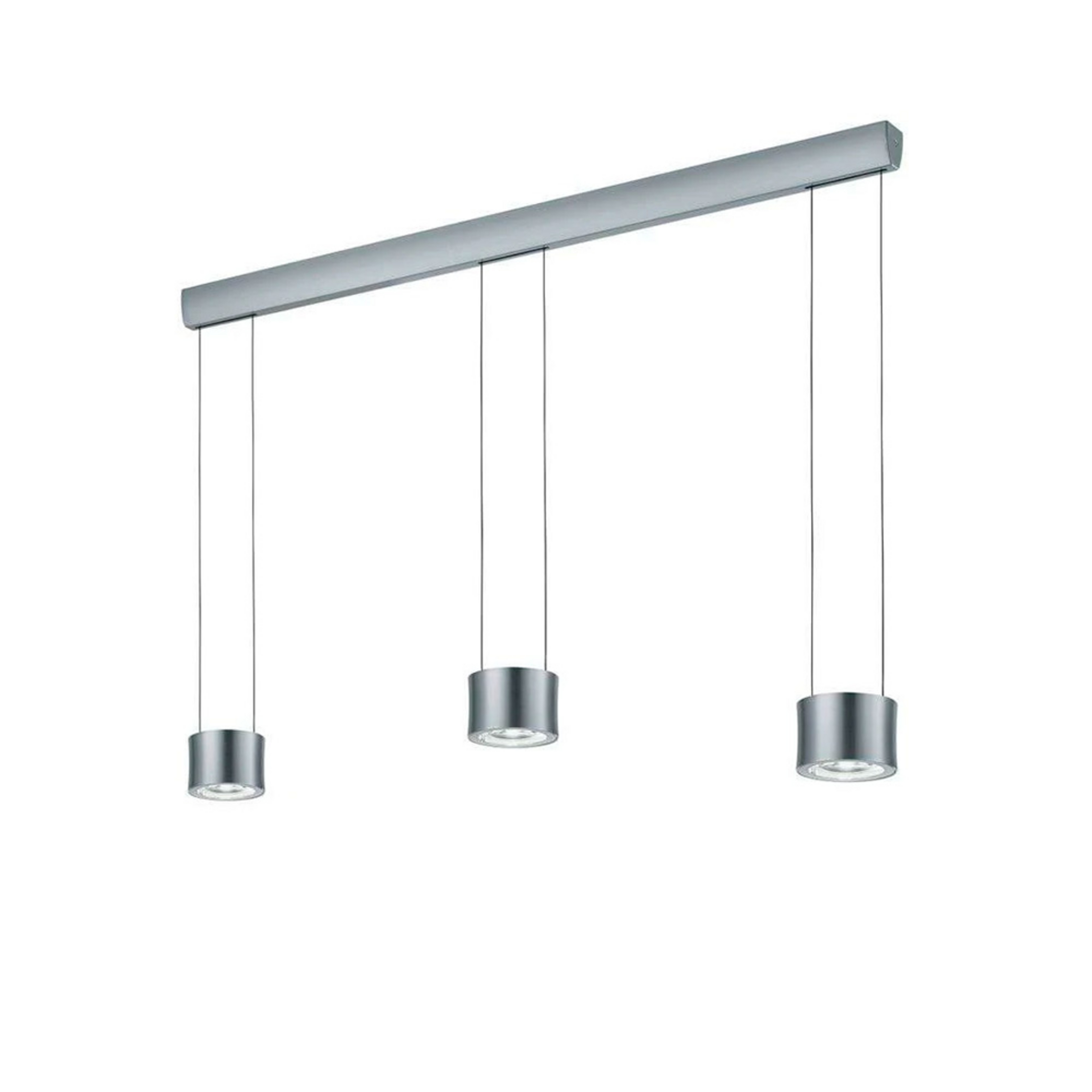 Impulse Trio Pendant Matt Chrome - Bankamp