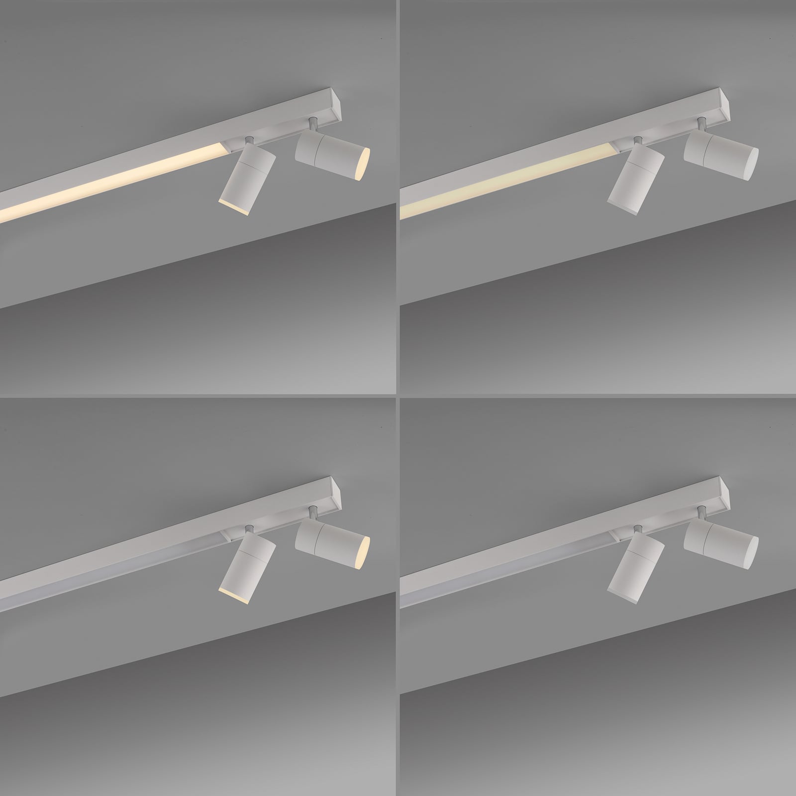 Lines LED-Deckenlampe, 120 cm, weiß, CCT, Fernbedienung - PURE Lines LED-Deckenlampe, 120 cm, weiß, CCT, Fernbedienung - PURE