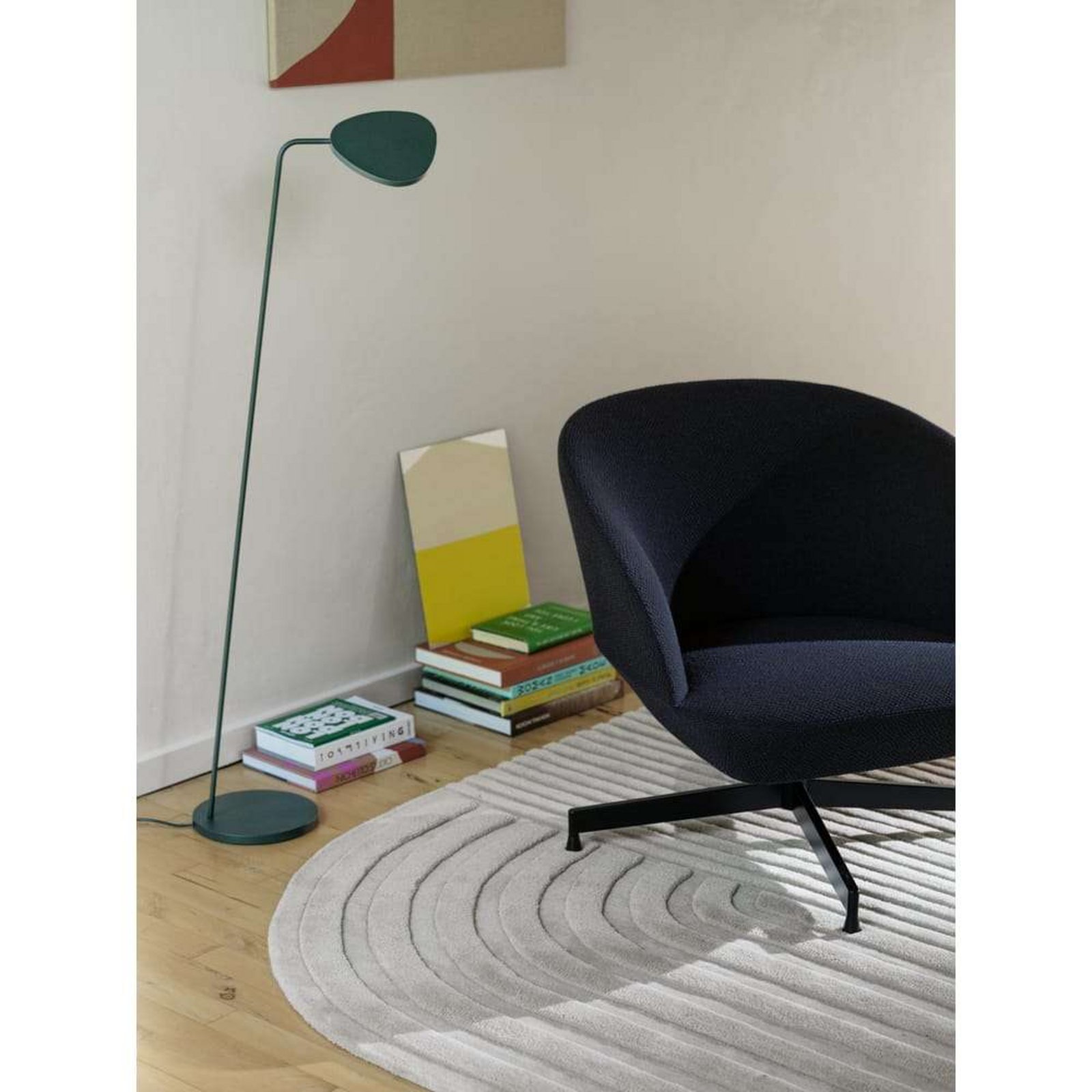 Leaf Lampadar Dark Green - Muuto