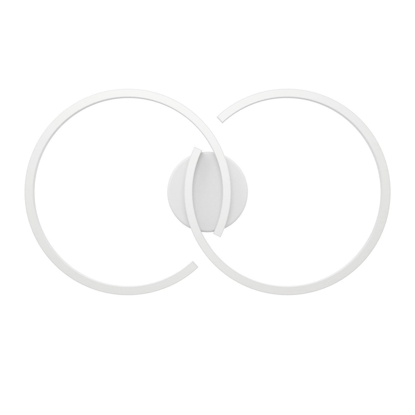 Candeeiro de teto LED Armandolo, branco, comprimento 67 cm, CCT, RGB Candeeiro de teto LED Armandolo, branco, comprimento 67 cm, CCT, RGB