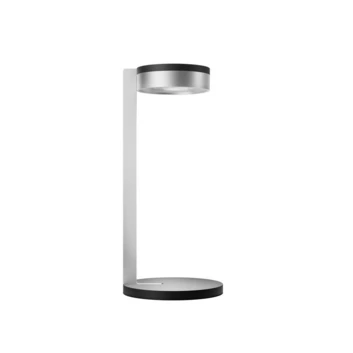 Lámpara de mesa Blade T2 Slim, negro/plata, 55 cm - Light-Point