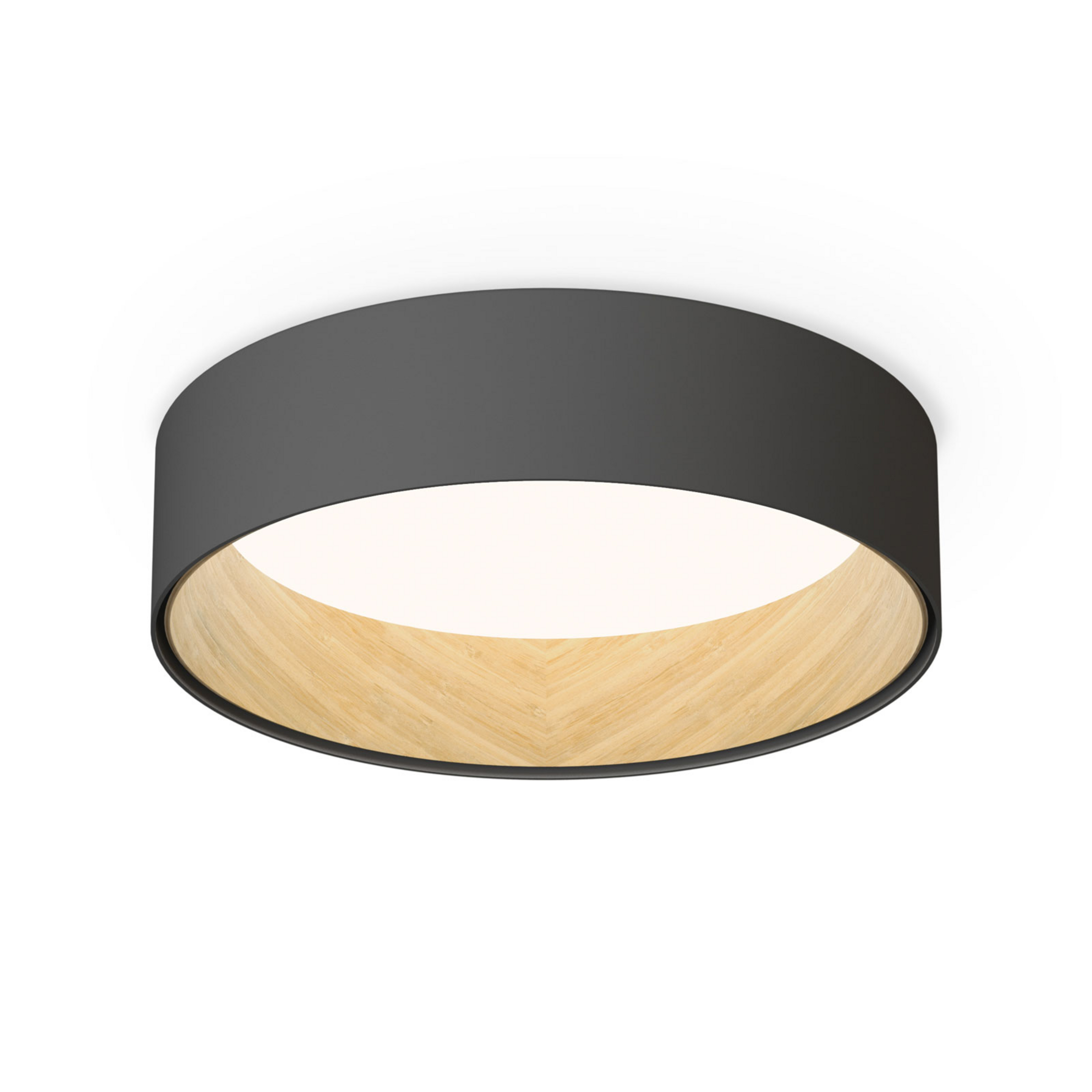 Duo 4870 Plafonnier LED, graphite - Vibia