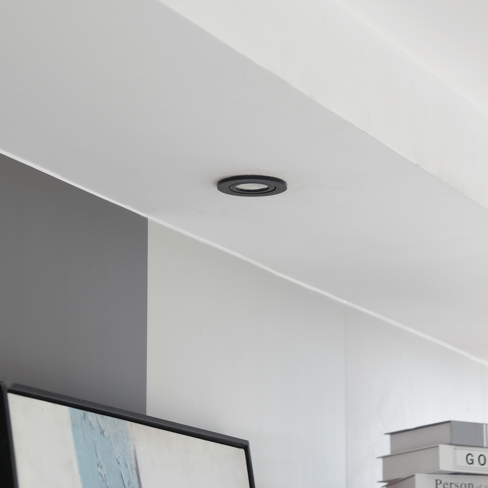Eliar LED Spot encastré IP65 Noir - Arcchio