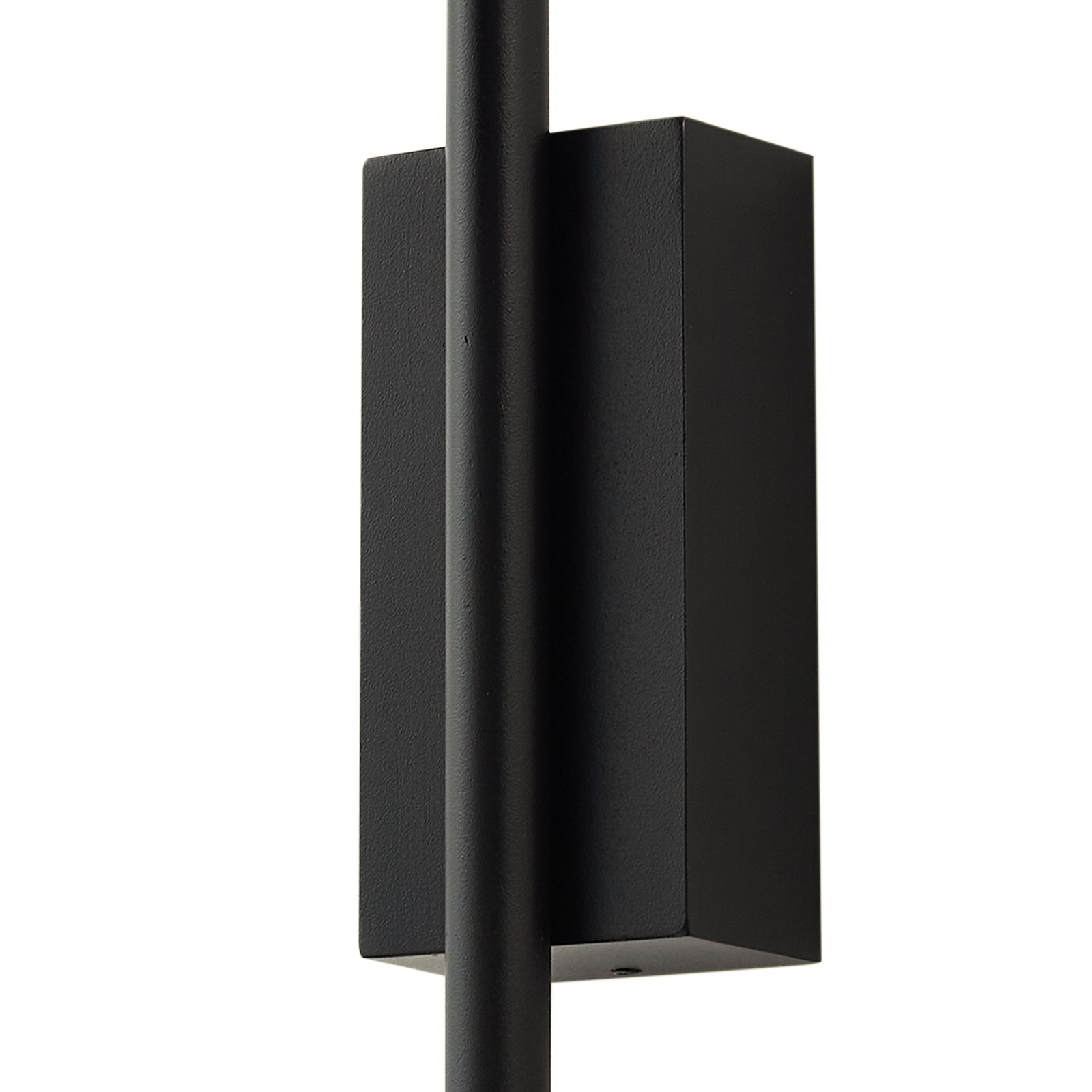 Applique da esterno Sorvete, altezza 33 cm, nera, metallo - Lindby