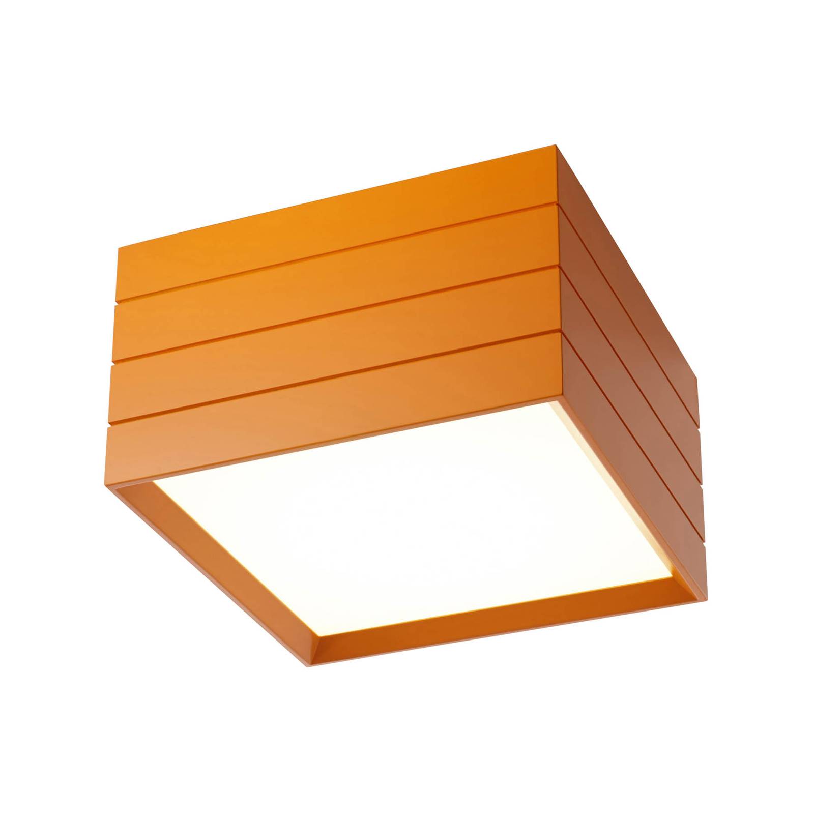 Artemide Groupage Lámpara de techo de diseño - Plafón de techo - Salón / Comedor - naranja - Aluminio