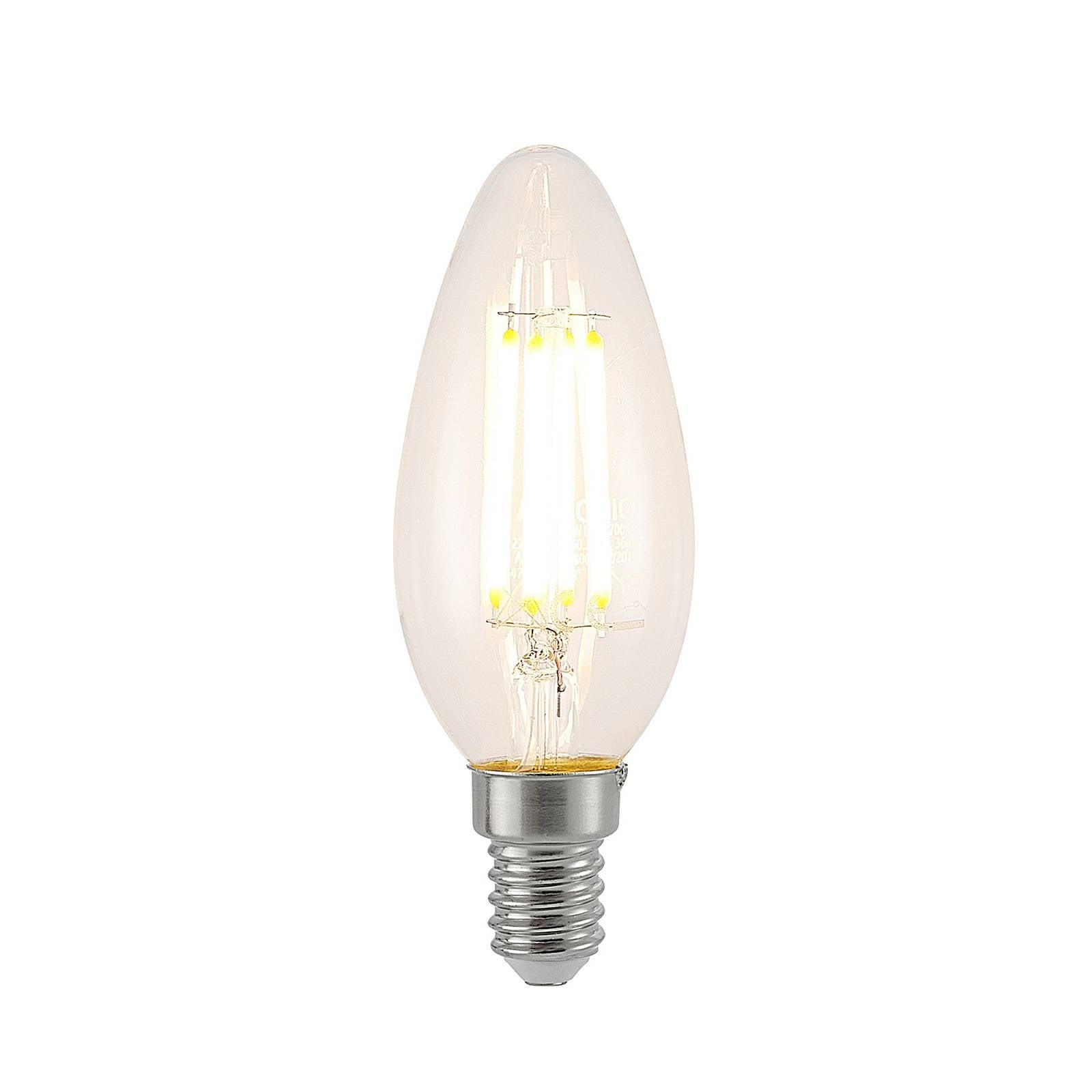 LED-Lampe E14 Filament 4W 2.700K 3-Step-Dimmer