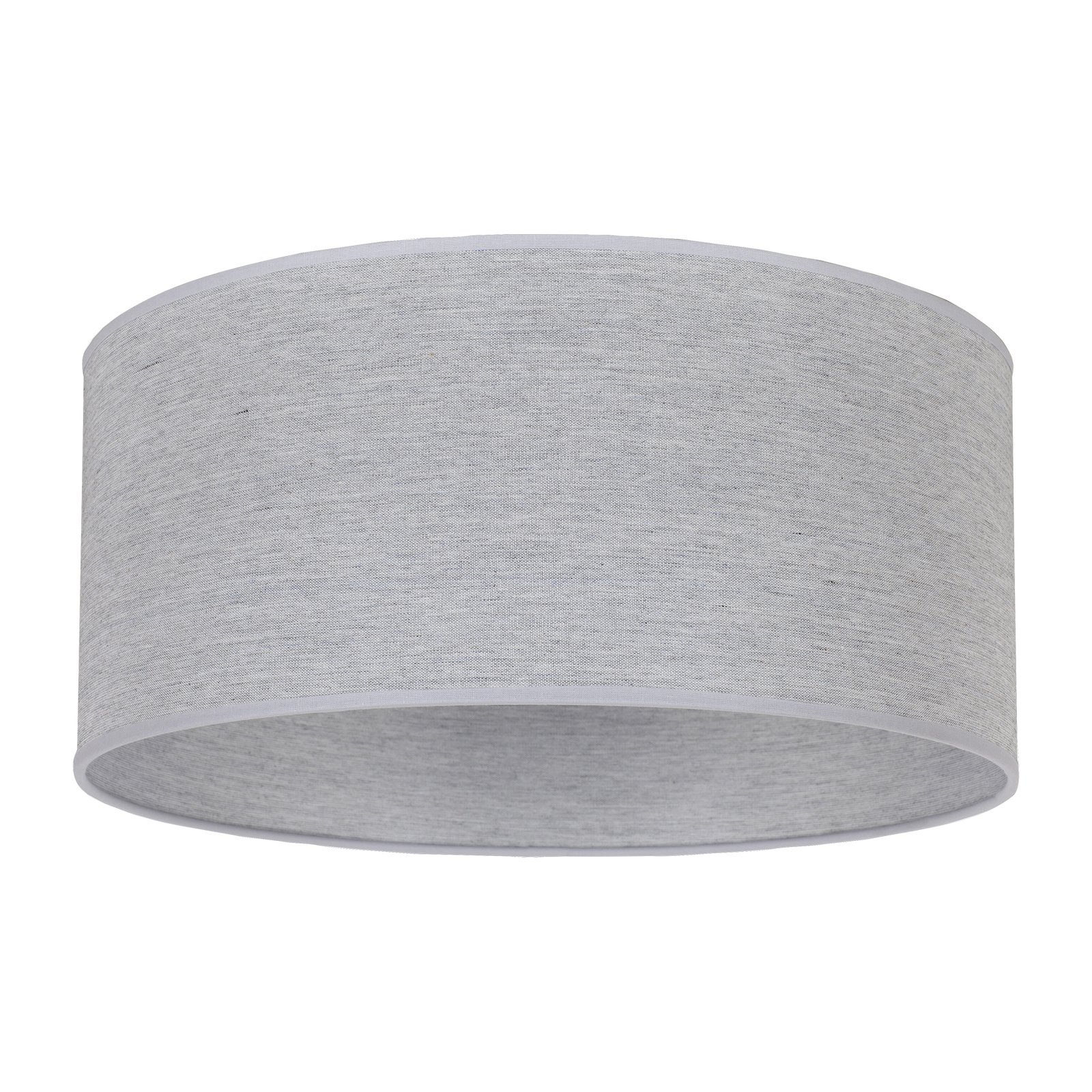 Roller lampshade, grey, Ø 50 cm, height 24 cm