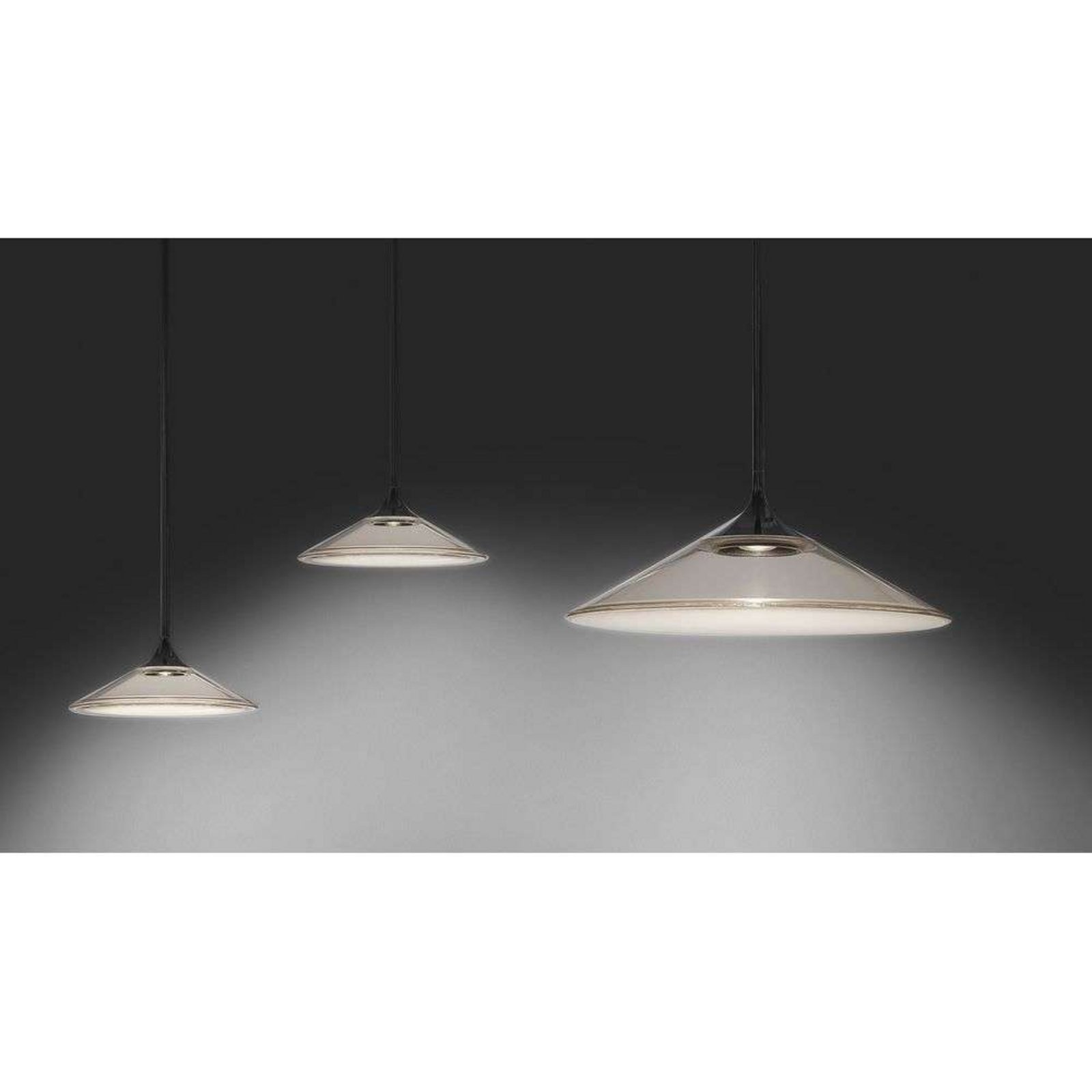 Orsa LED 35 Candeeiro Suspenso Black - Artemide