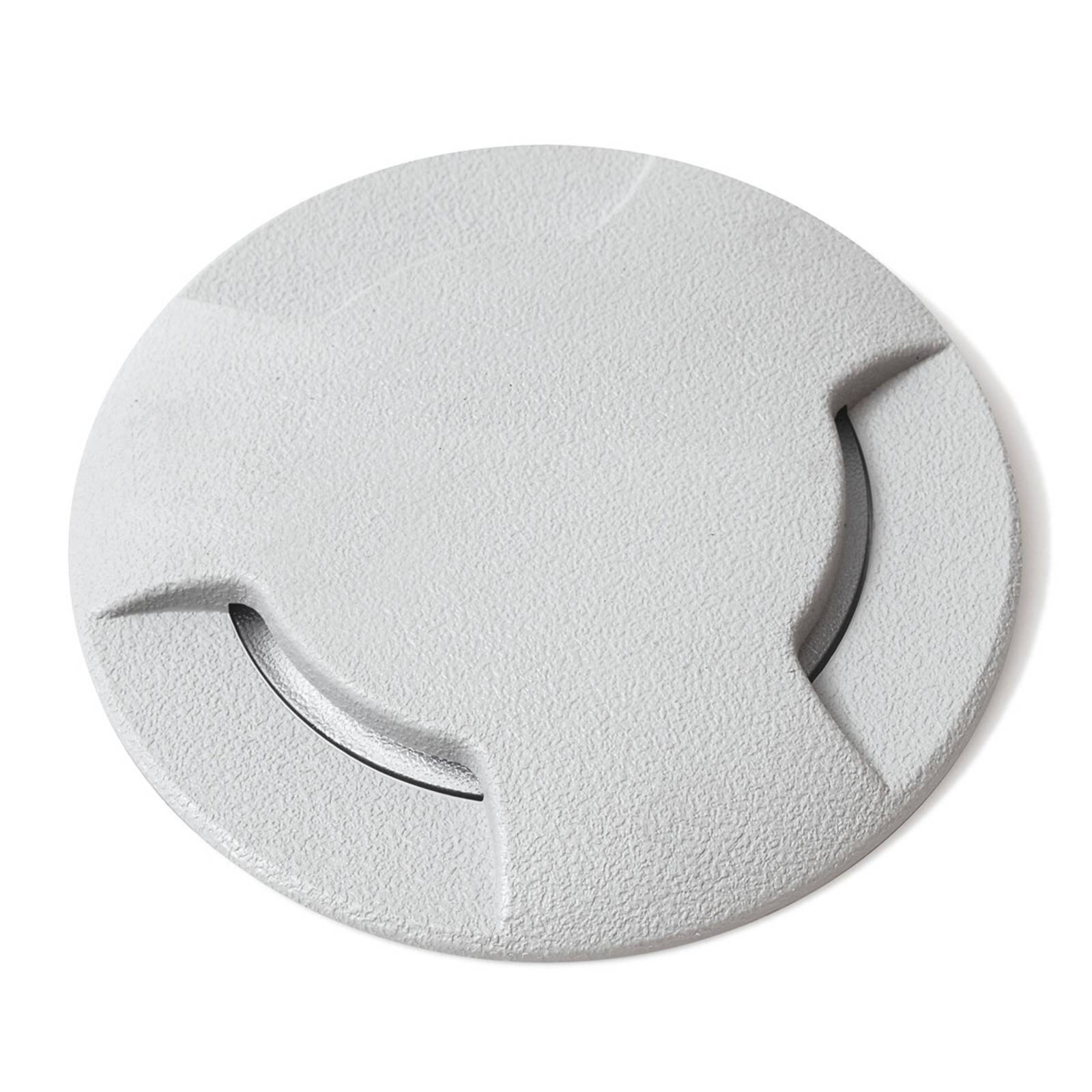 Fumagalli Ceci 160-3L LED deck light, grey CCT, cast resin, polycarbonate, GX53, 10 W