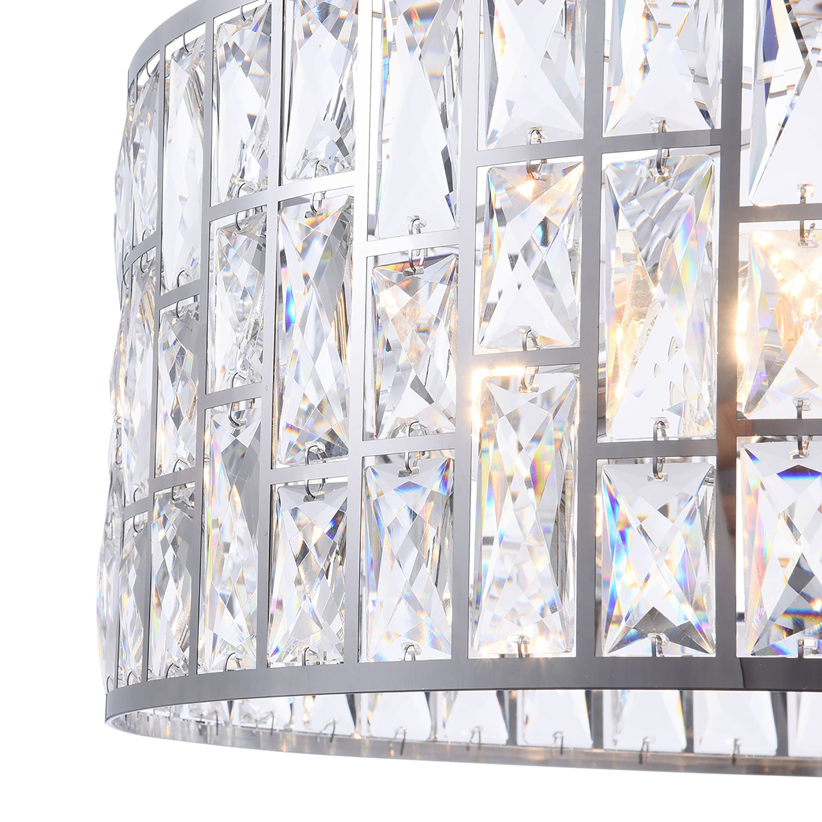Maytoni Gelid závesná lampa disky krištáľové sklo