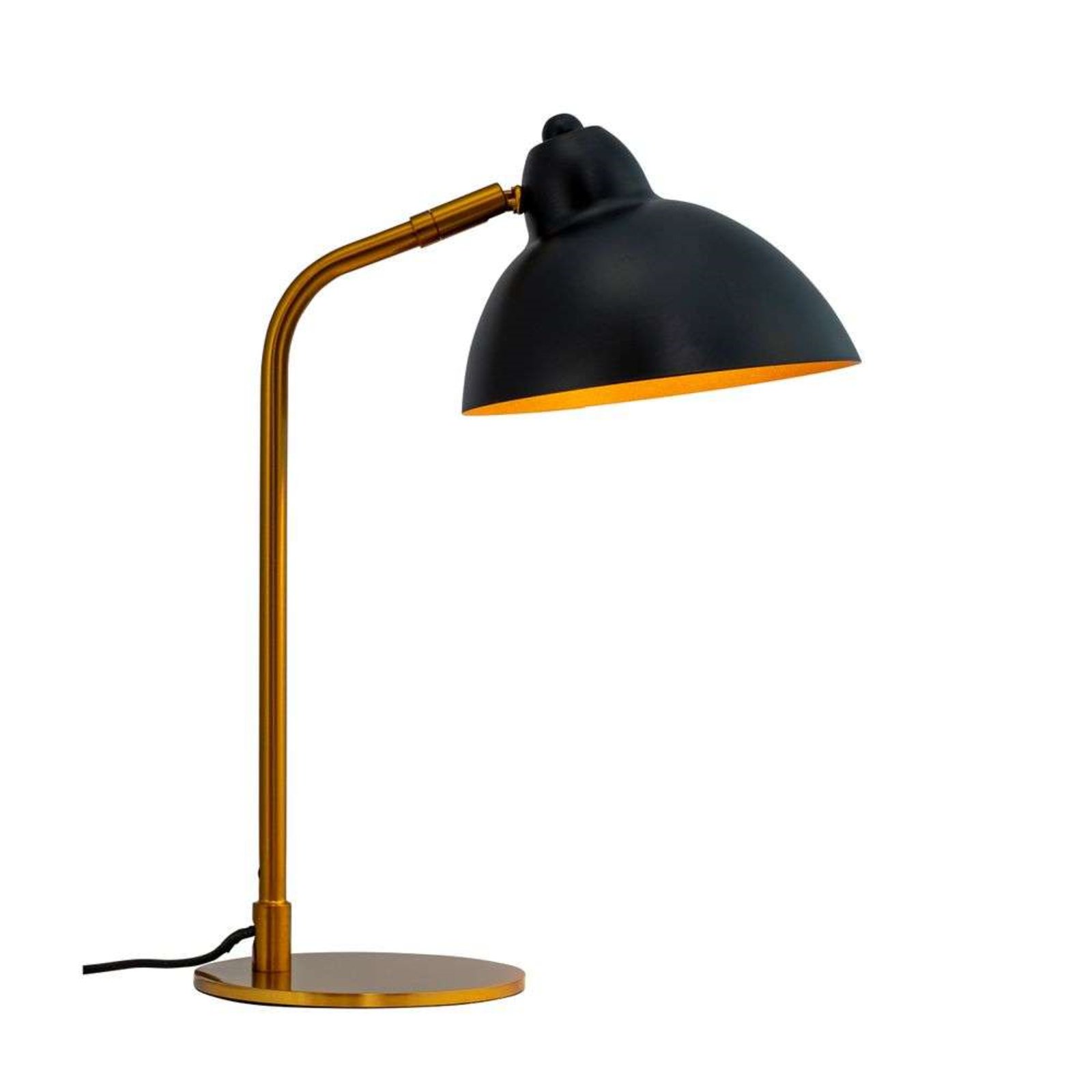 Futura Lampada da Tavolo Small Black/Brass - DybergLarsen