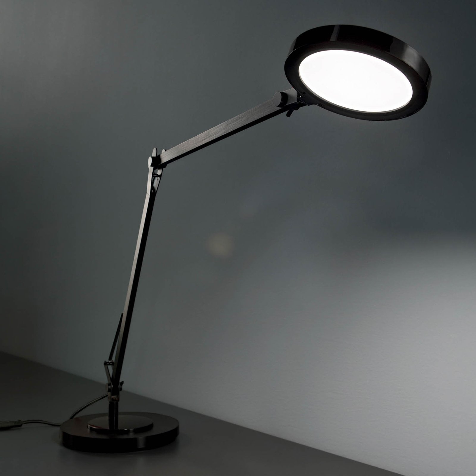 Ideal Lux Futura LED bureaulamp zwart