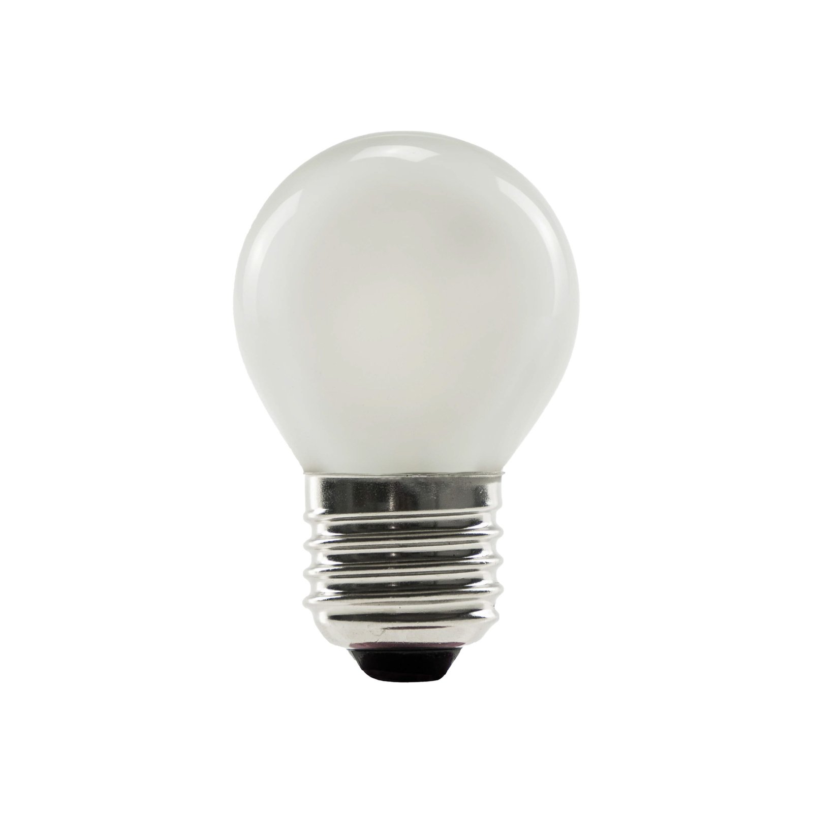 SEGULA LED E27 3W golf ball bulb 24V DC matt 927 dimmable