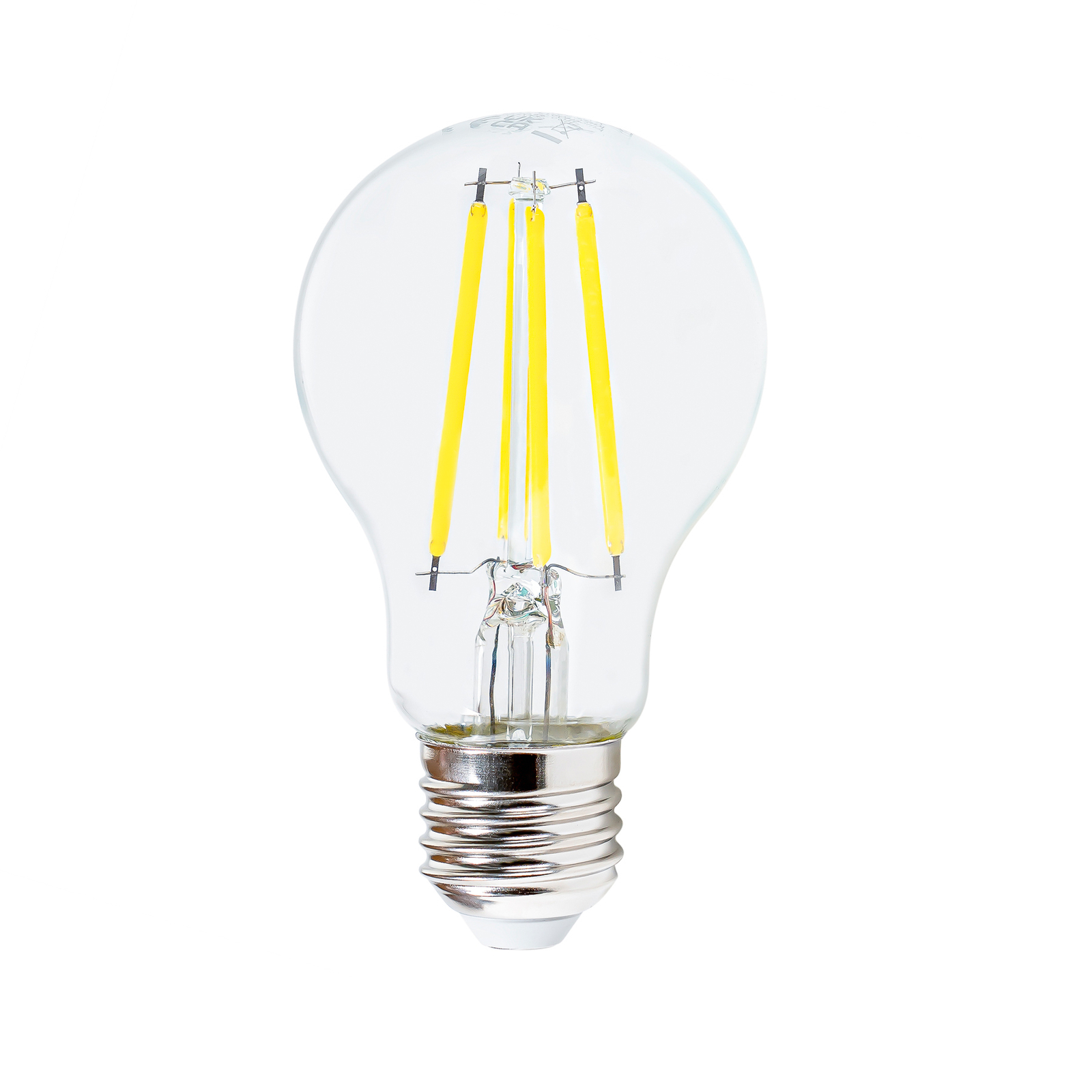 LED-Filamentlampe E27 3,8W 2.700K, 806 Lumen, klar